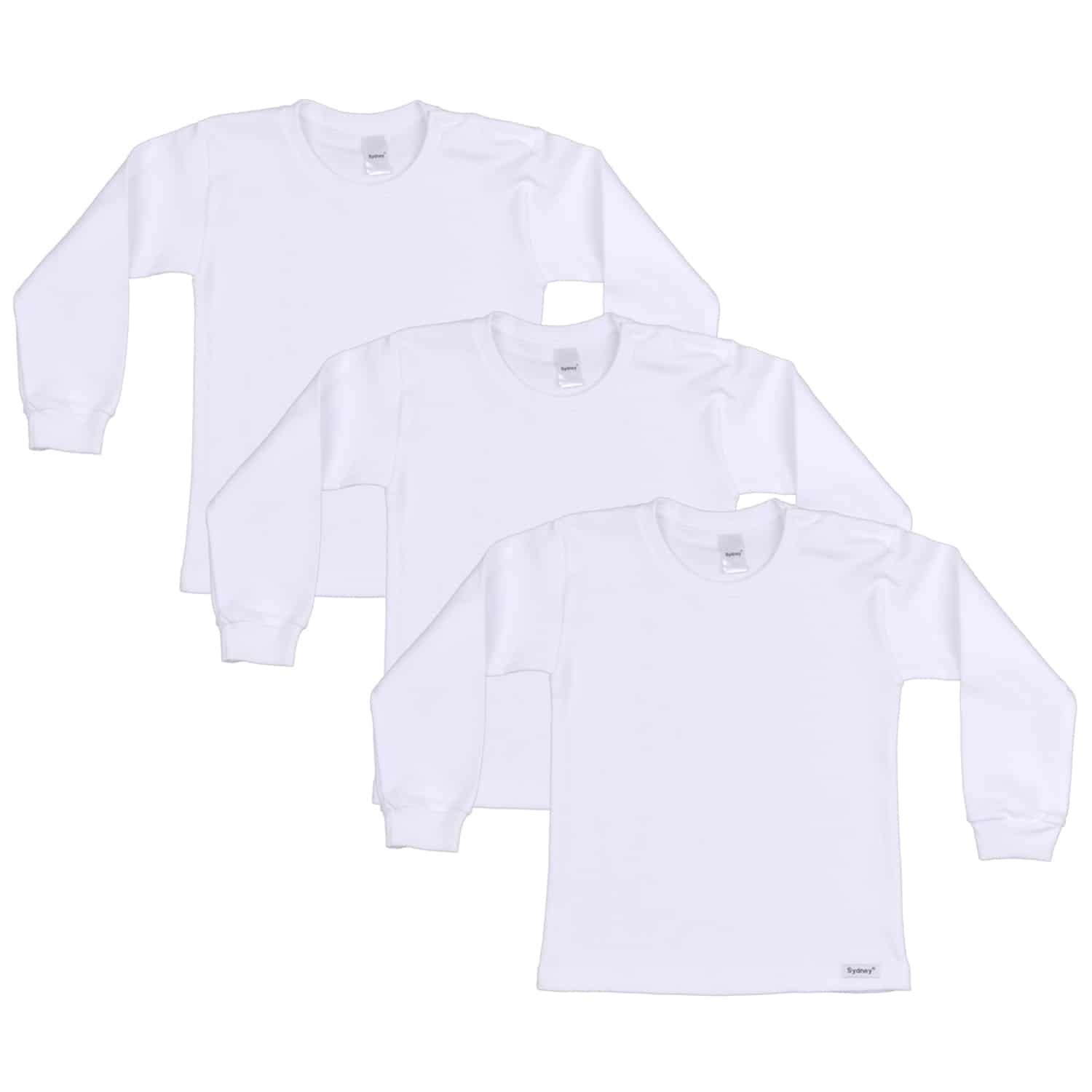 Polo Manga Larga con Broche Agamuzado – Pack x3