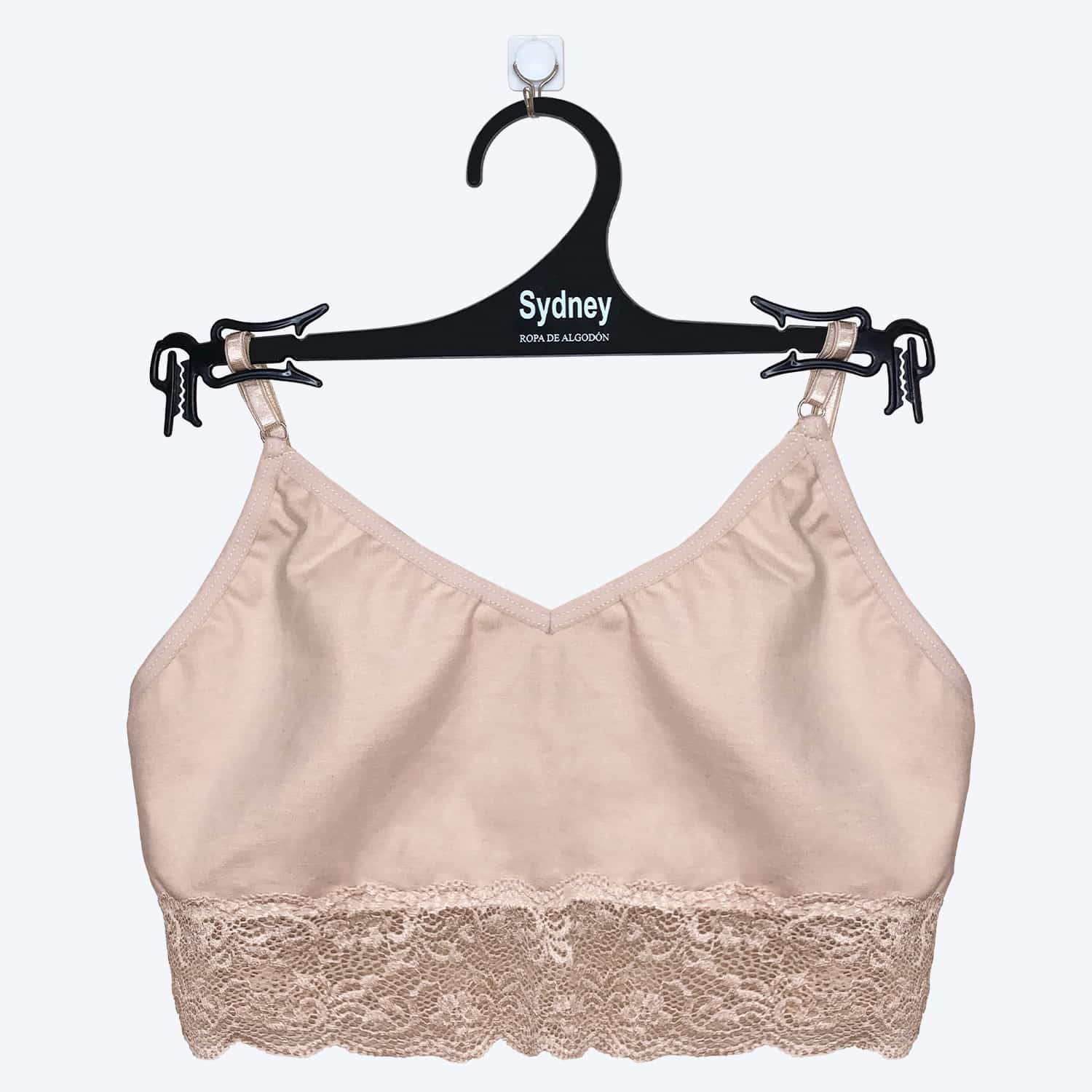 Top con Blonda para Dama