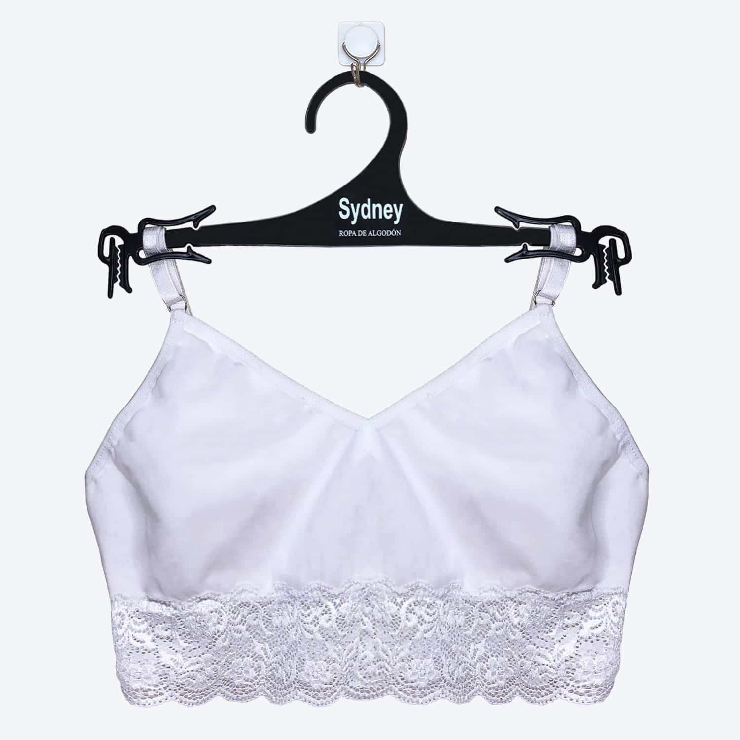Top con Blonda para Dama