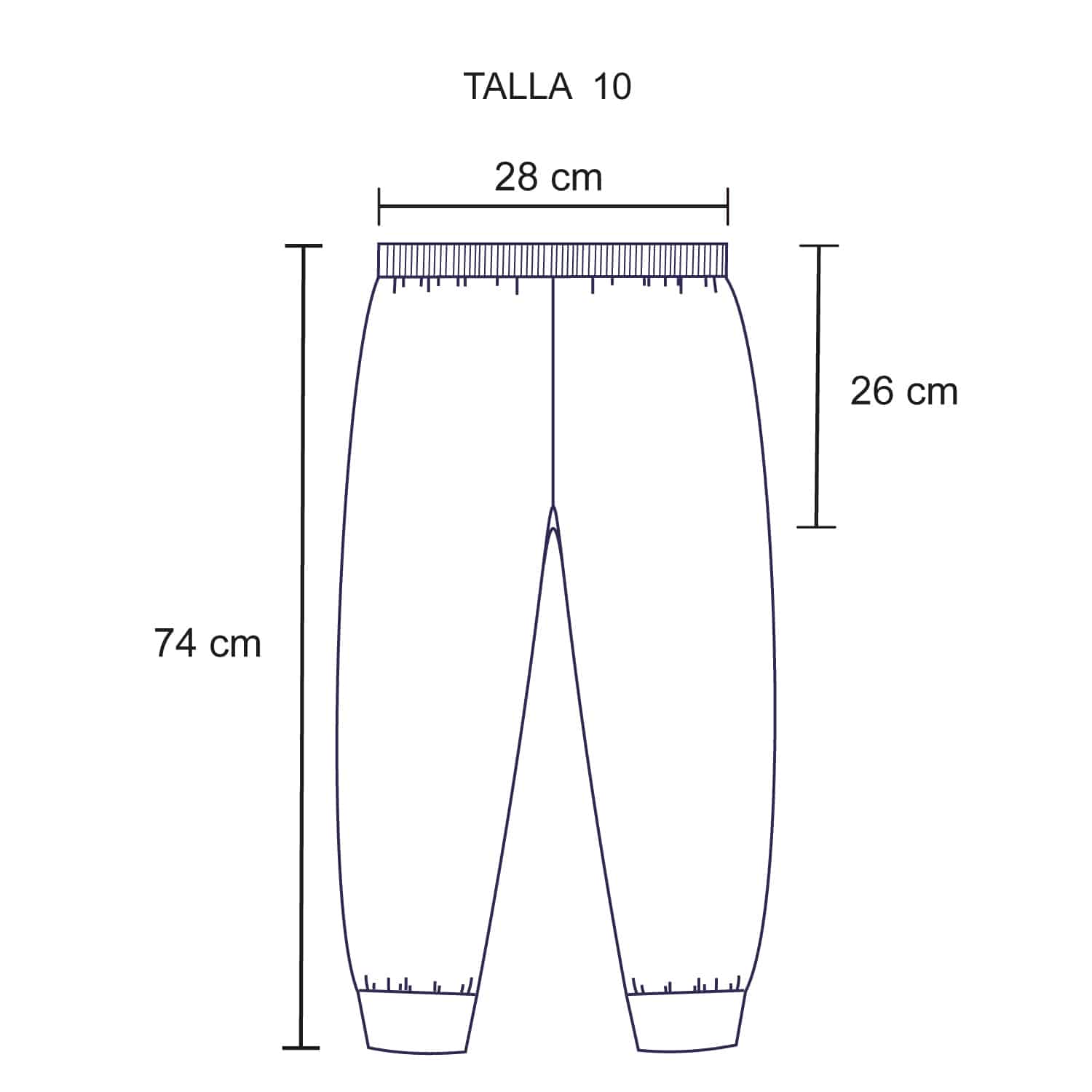 Pantalón Sport Agamuzado para niño