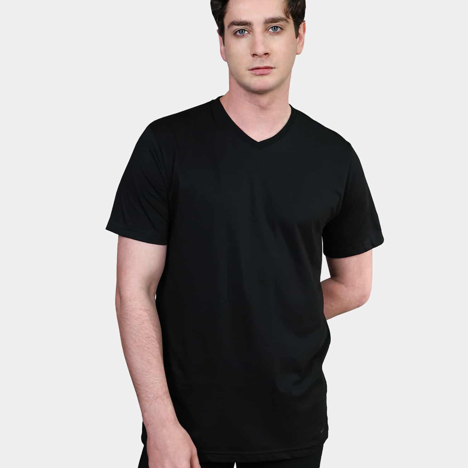Polo Cuello V  Algodón Pima para Hombre