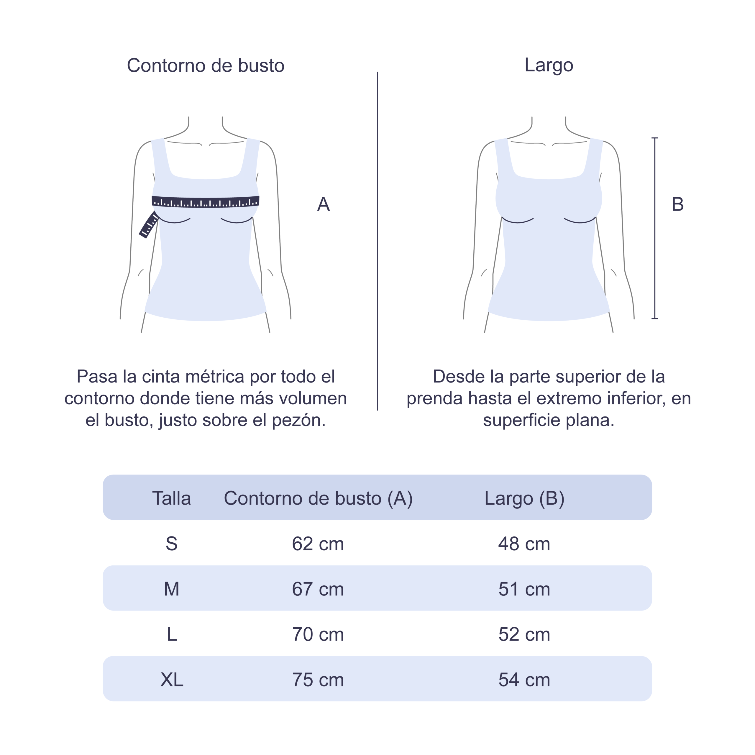 Top para Dama sin Costura