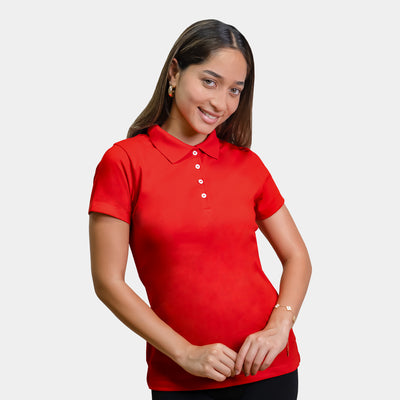 Polo para Dama Camisero con Botones - Pima