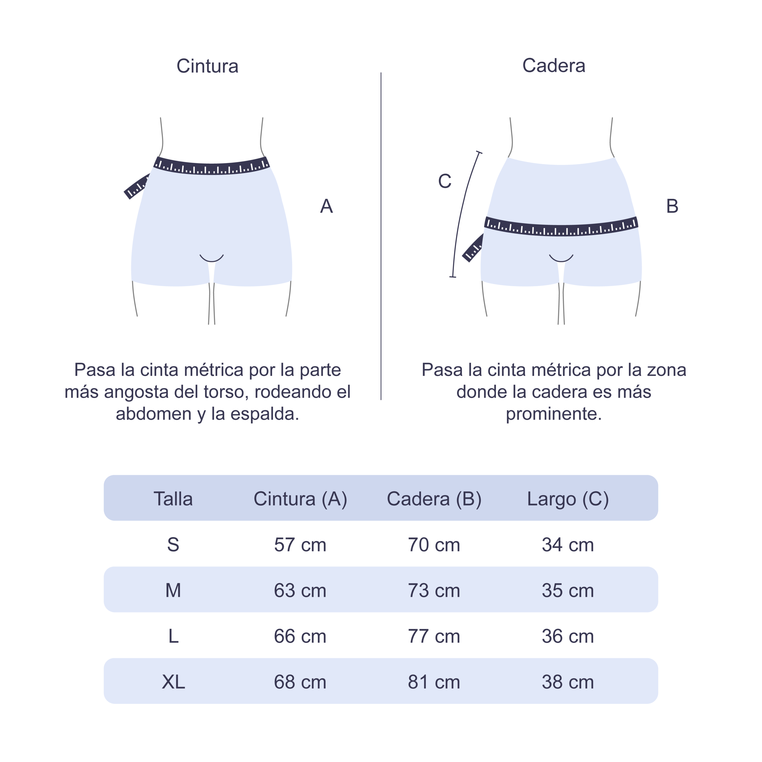 Short Moldeador para Dama Isabella