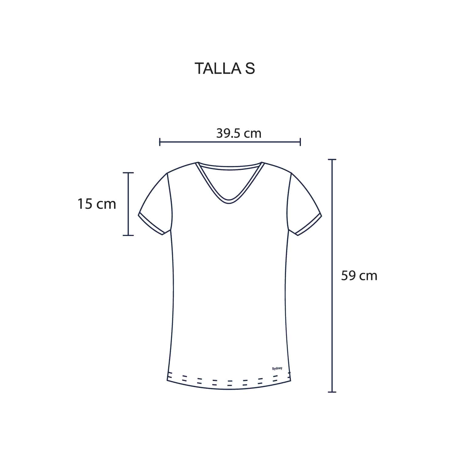 Polo Cuello V para Dama