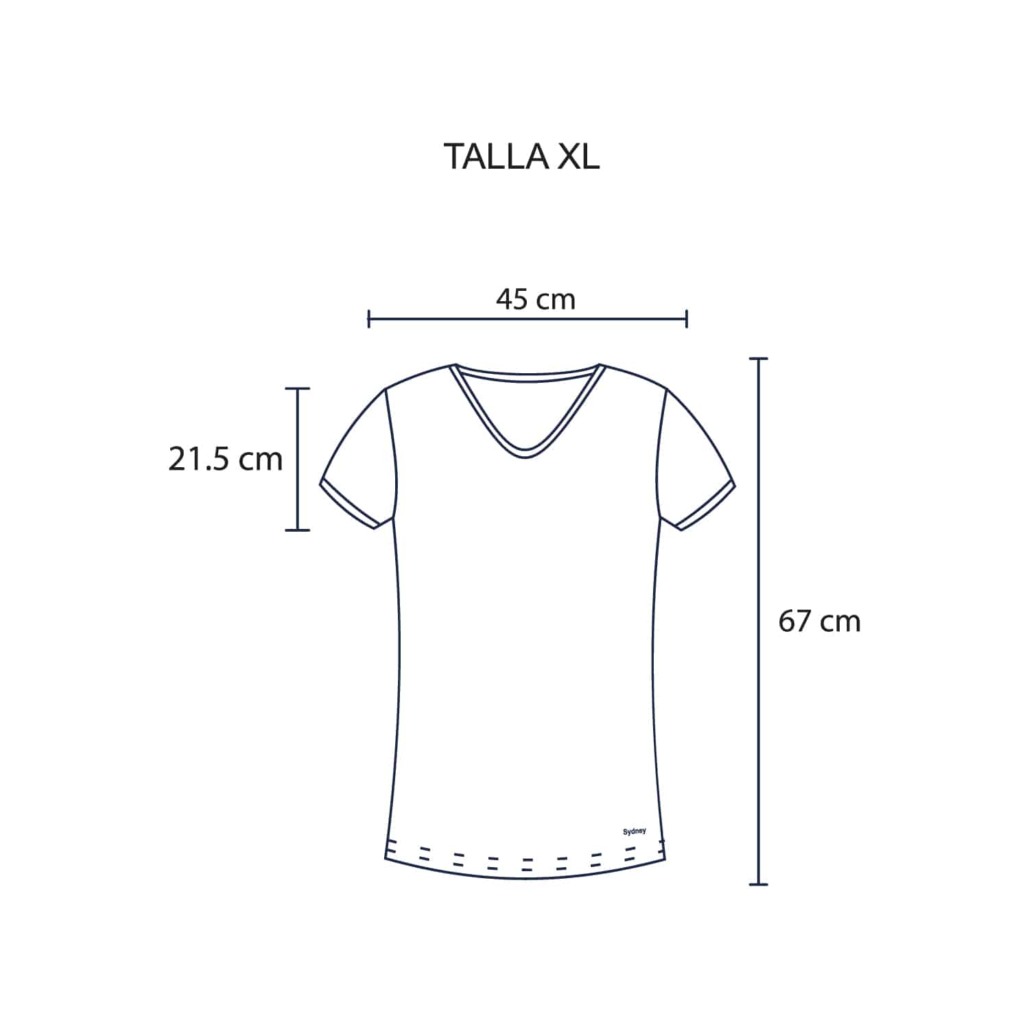 Polo Cuello V para Dama