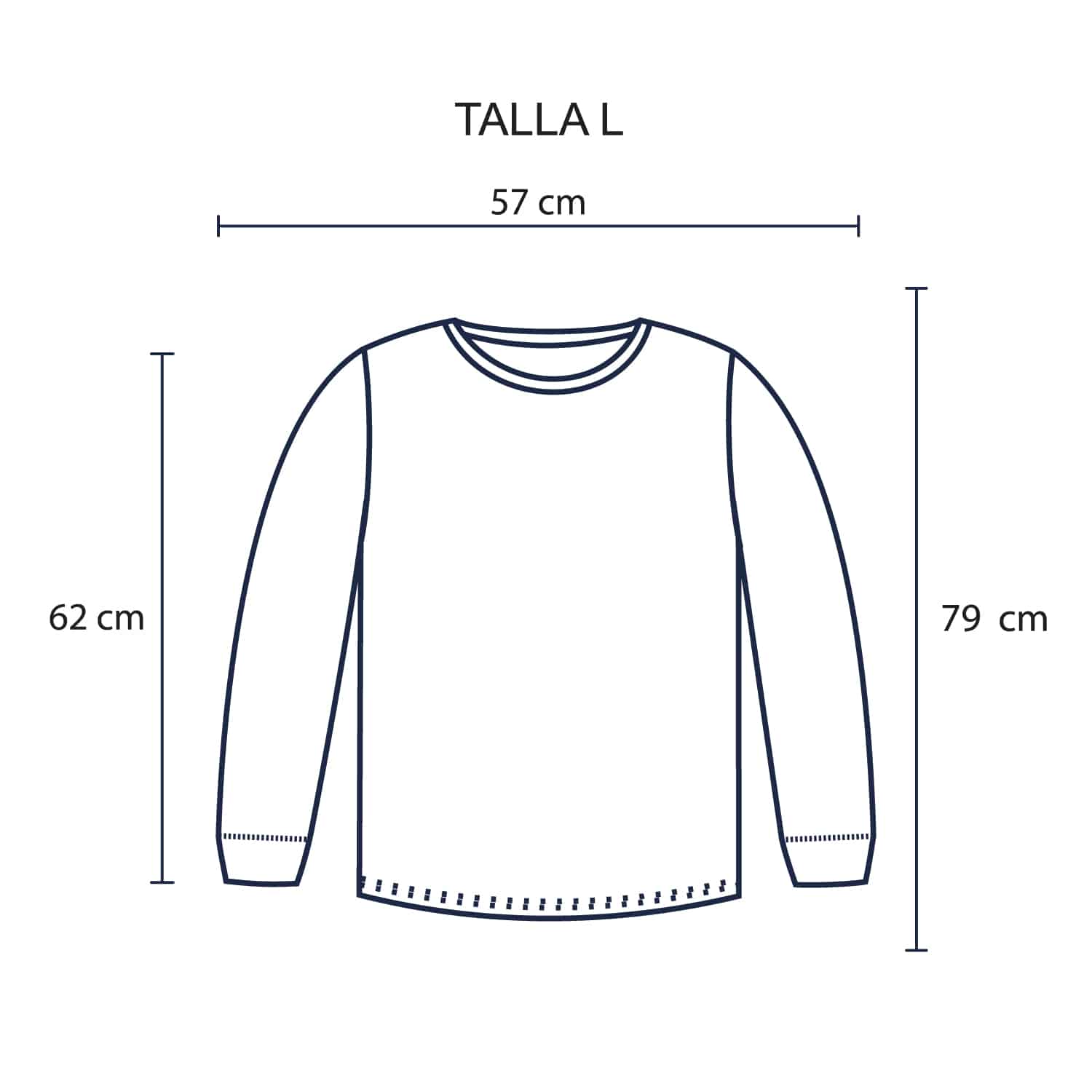 Polo Manga Larga para Invierno