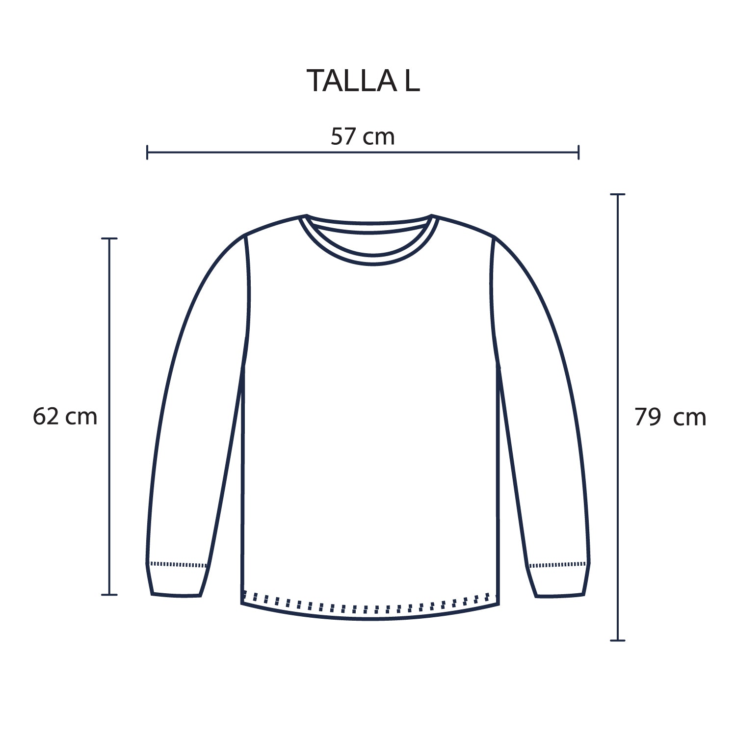 Polo Manga Larga para Invierno
