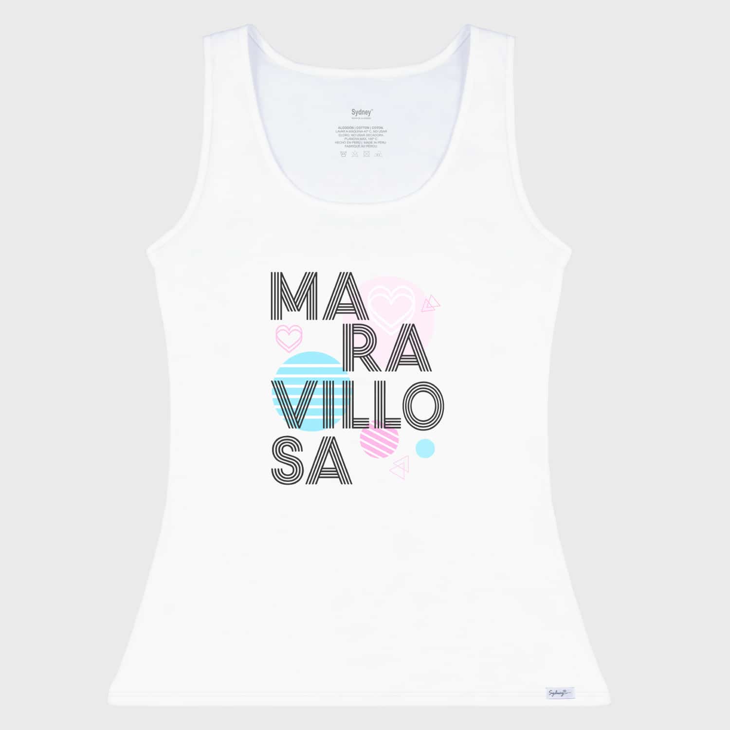 Pijama Corto Estampado para Mujer