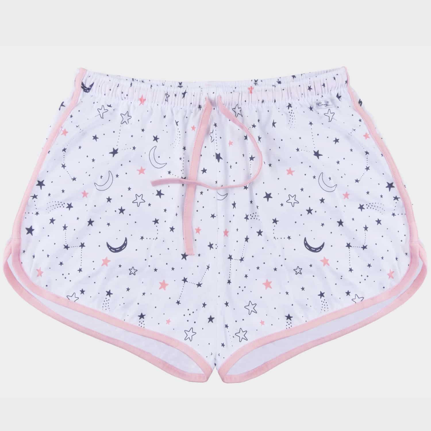 Pijama Corto Estampado para Mujer