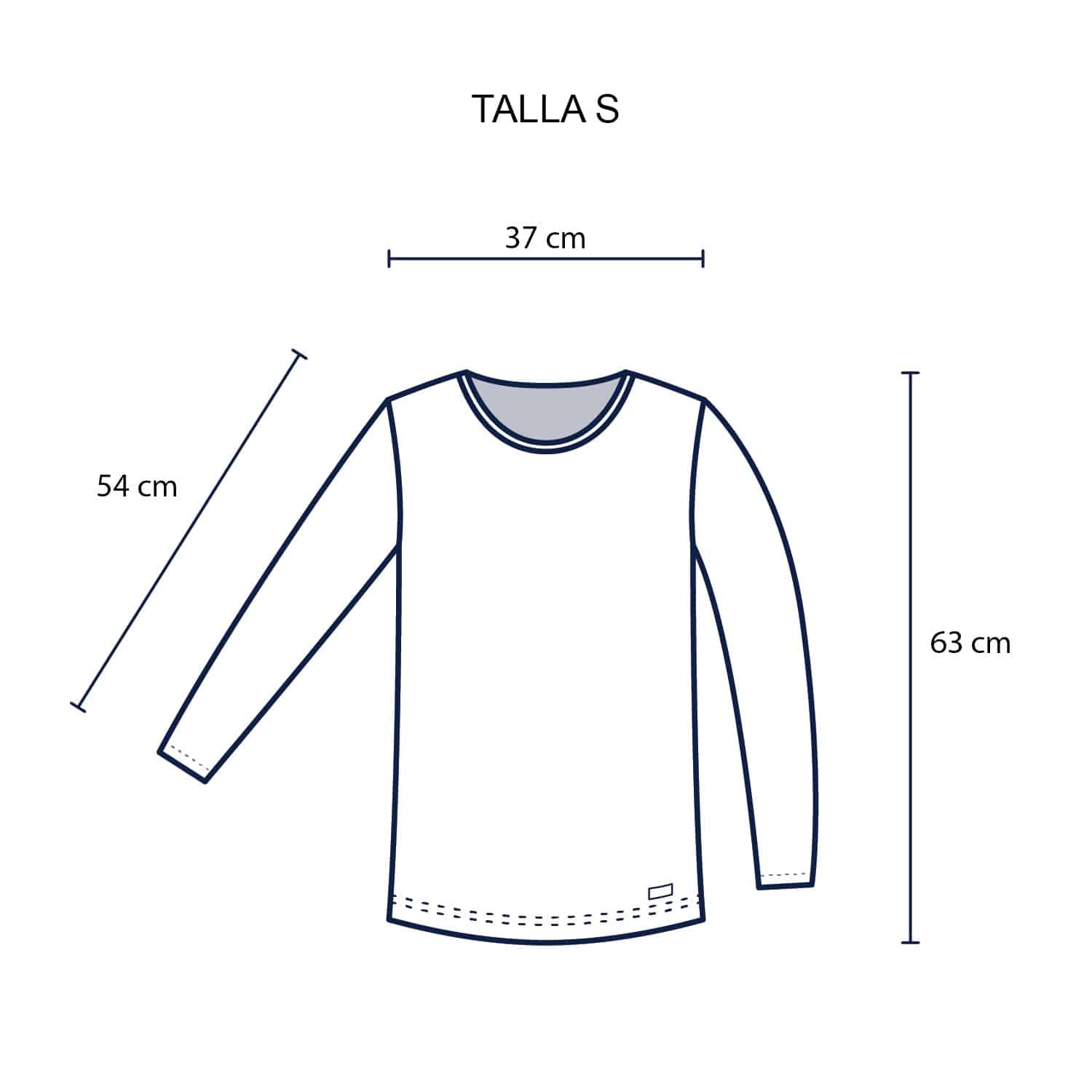 Polo Manga Larga para Hombre
