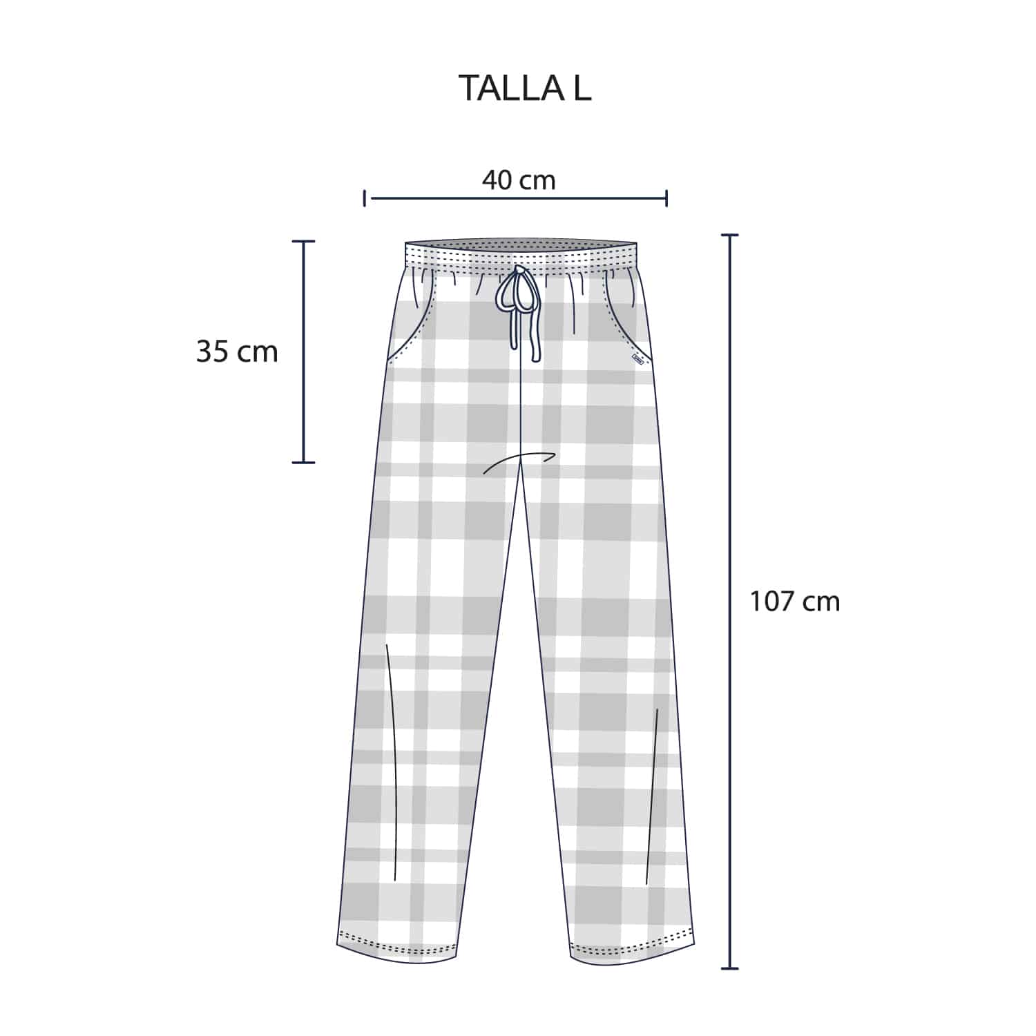 Pantalón Sarga para Hombre