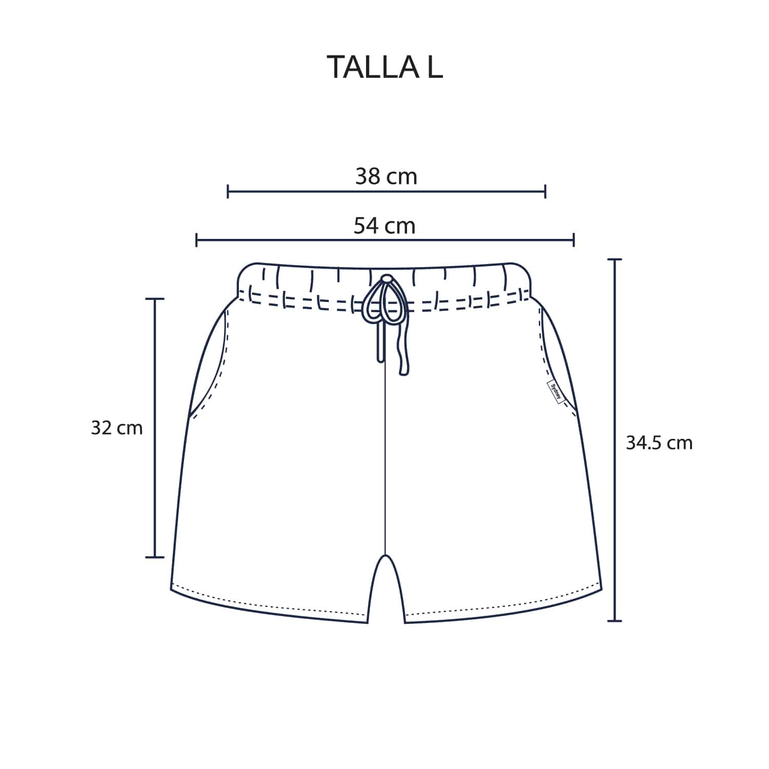 Short para Dama de Tela