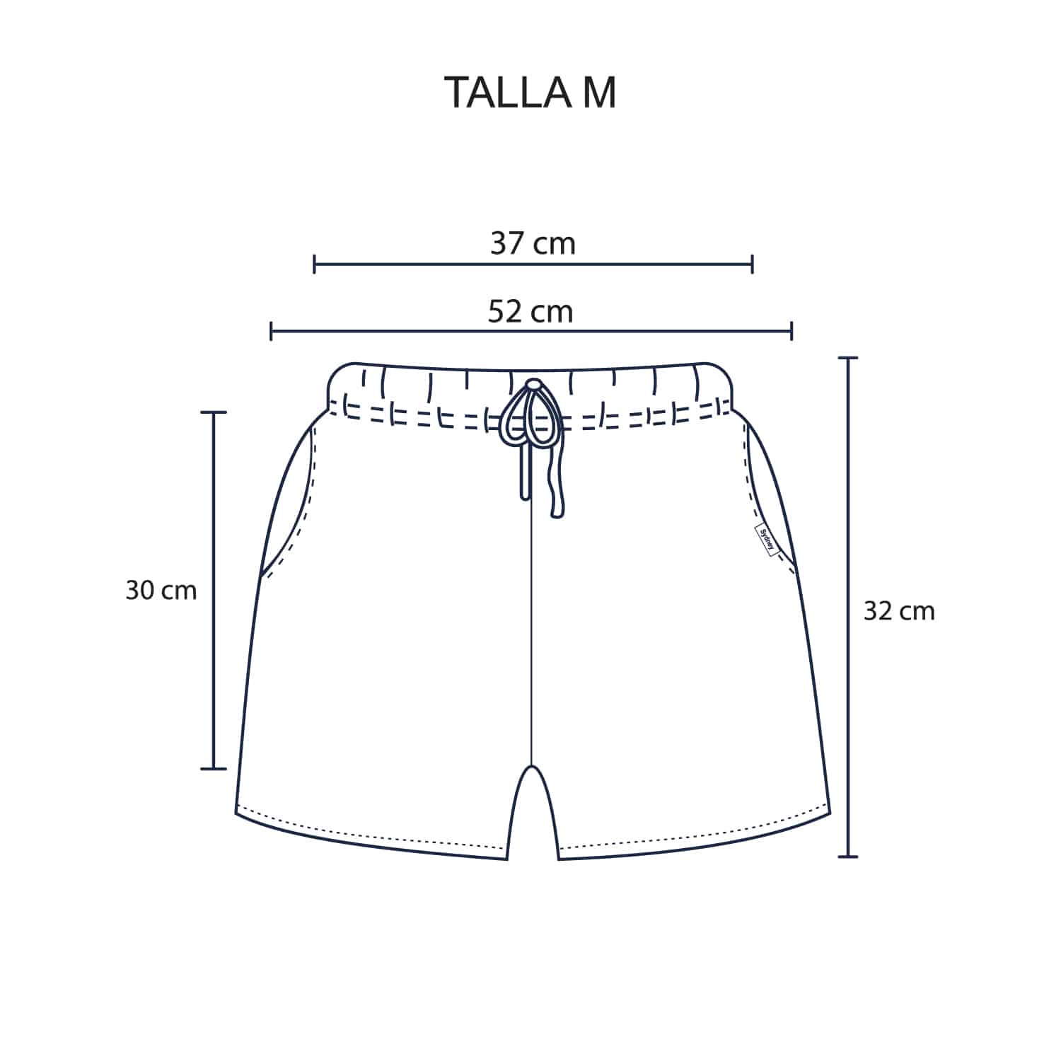 Short para Dama de Tela