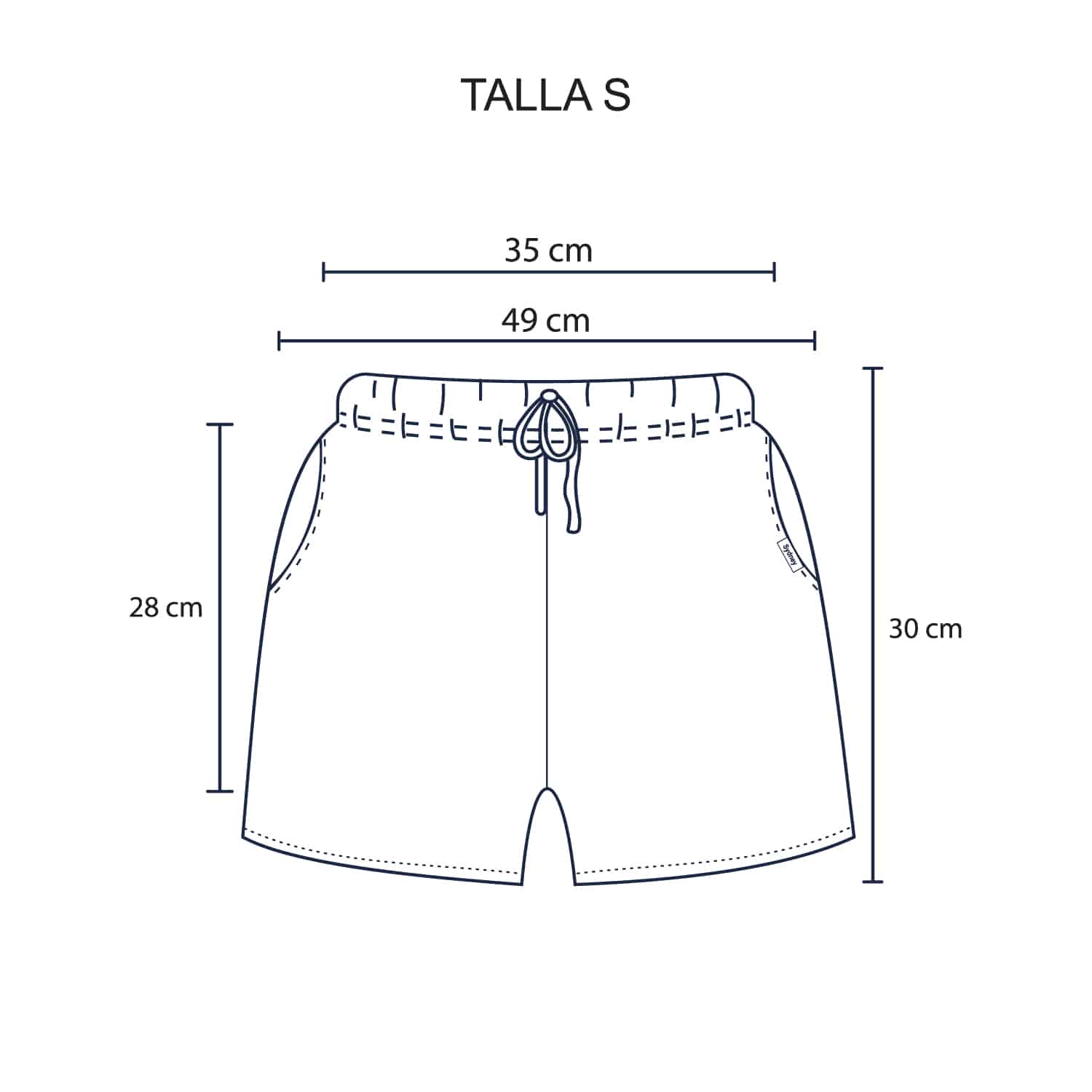Short para Dama de Tela