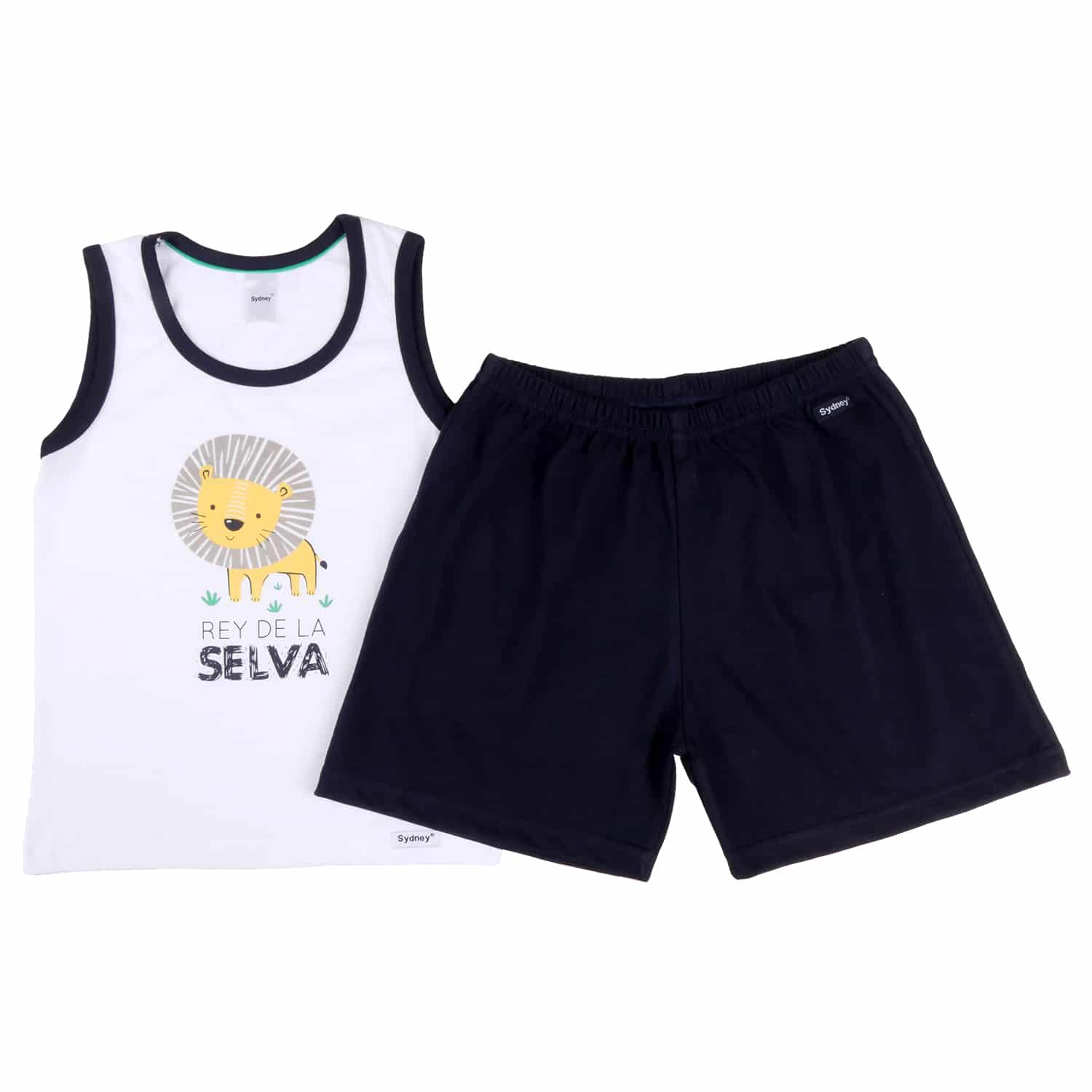Conjunto Estampado sin Mangas.