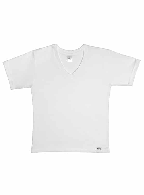 Polo Cuello V Manga Corta Unisex para Niños – Pack x3
