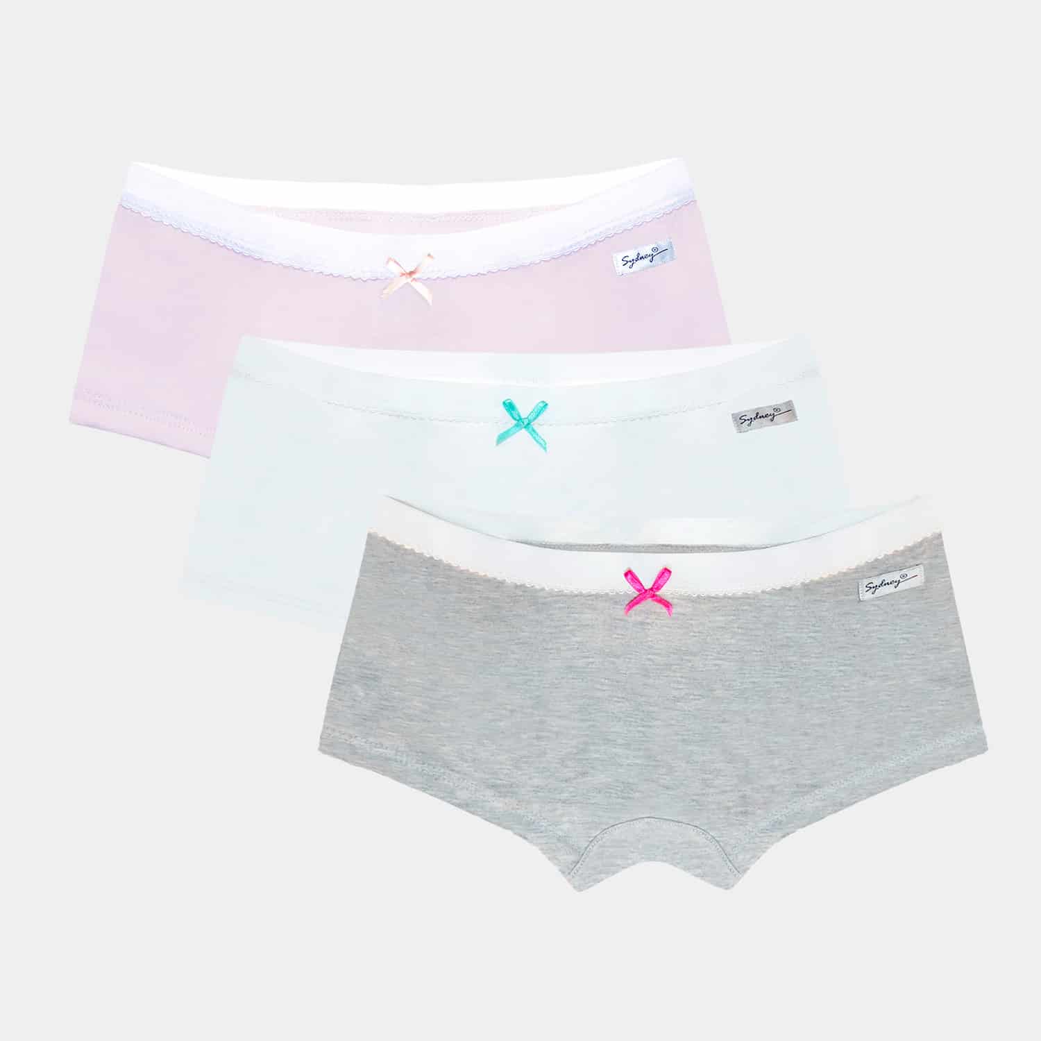 Boxer para Niñas Licrado - Pack x3