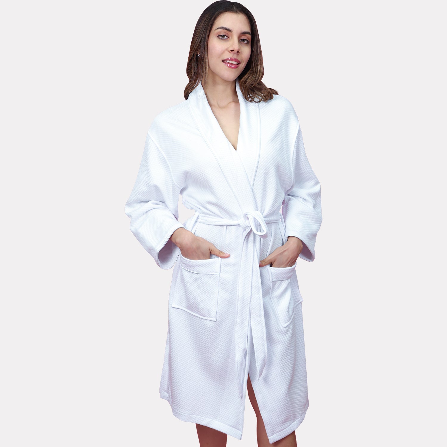 Bata Waffle - Salida de Cama Unisex