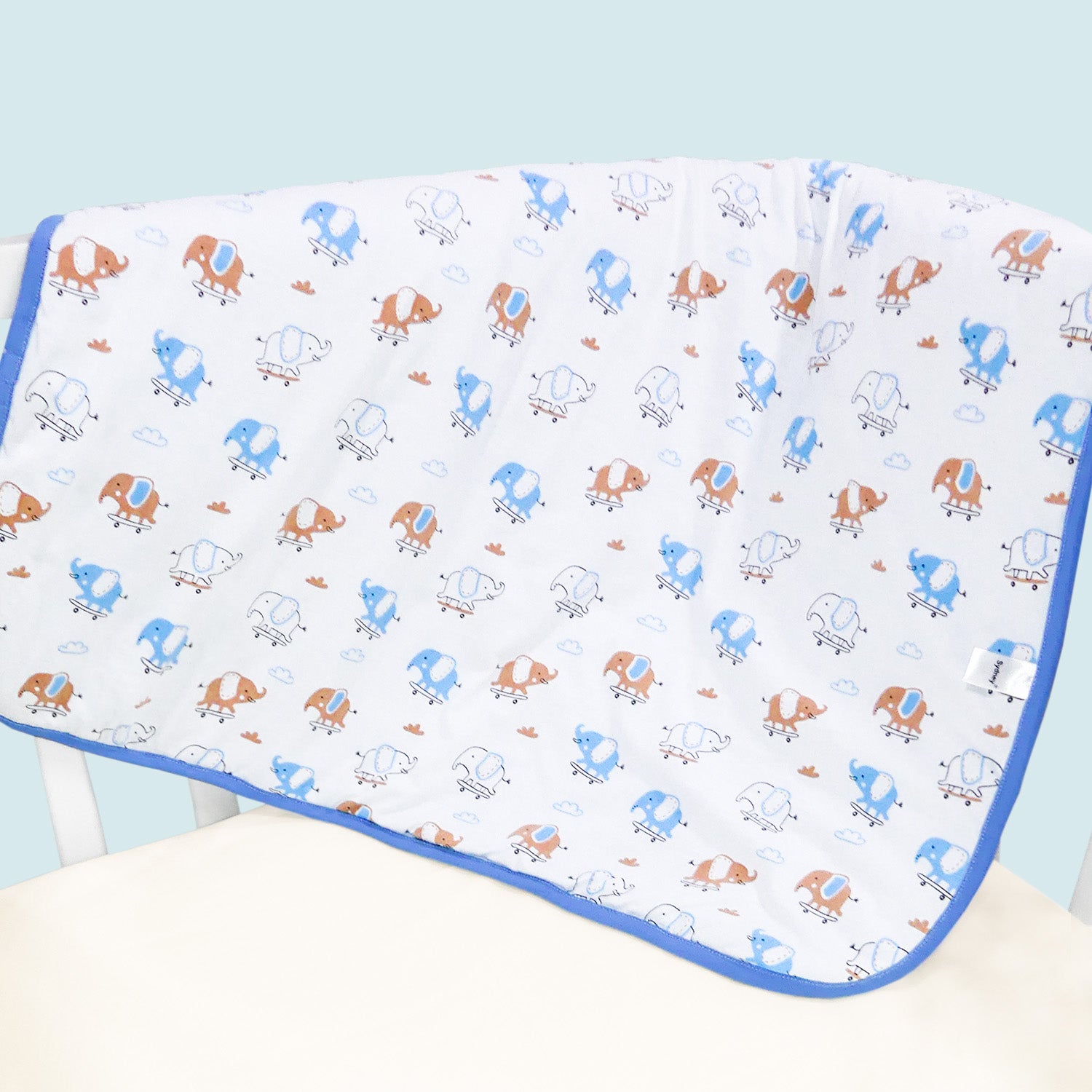 Colcha para Bebés con Capucha 68 X 80 cm