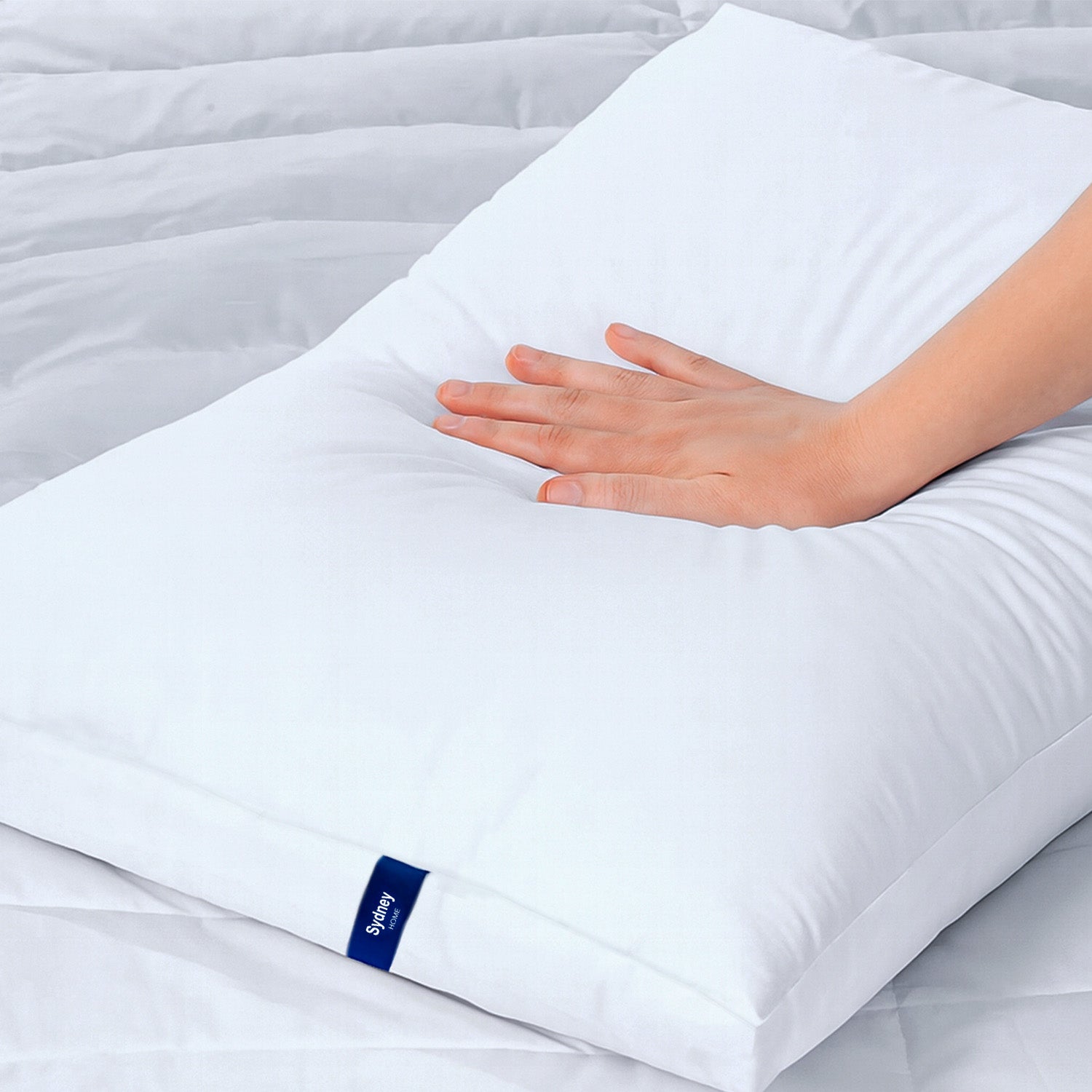 Almohada Pluma Antiácaro 46x66cm