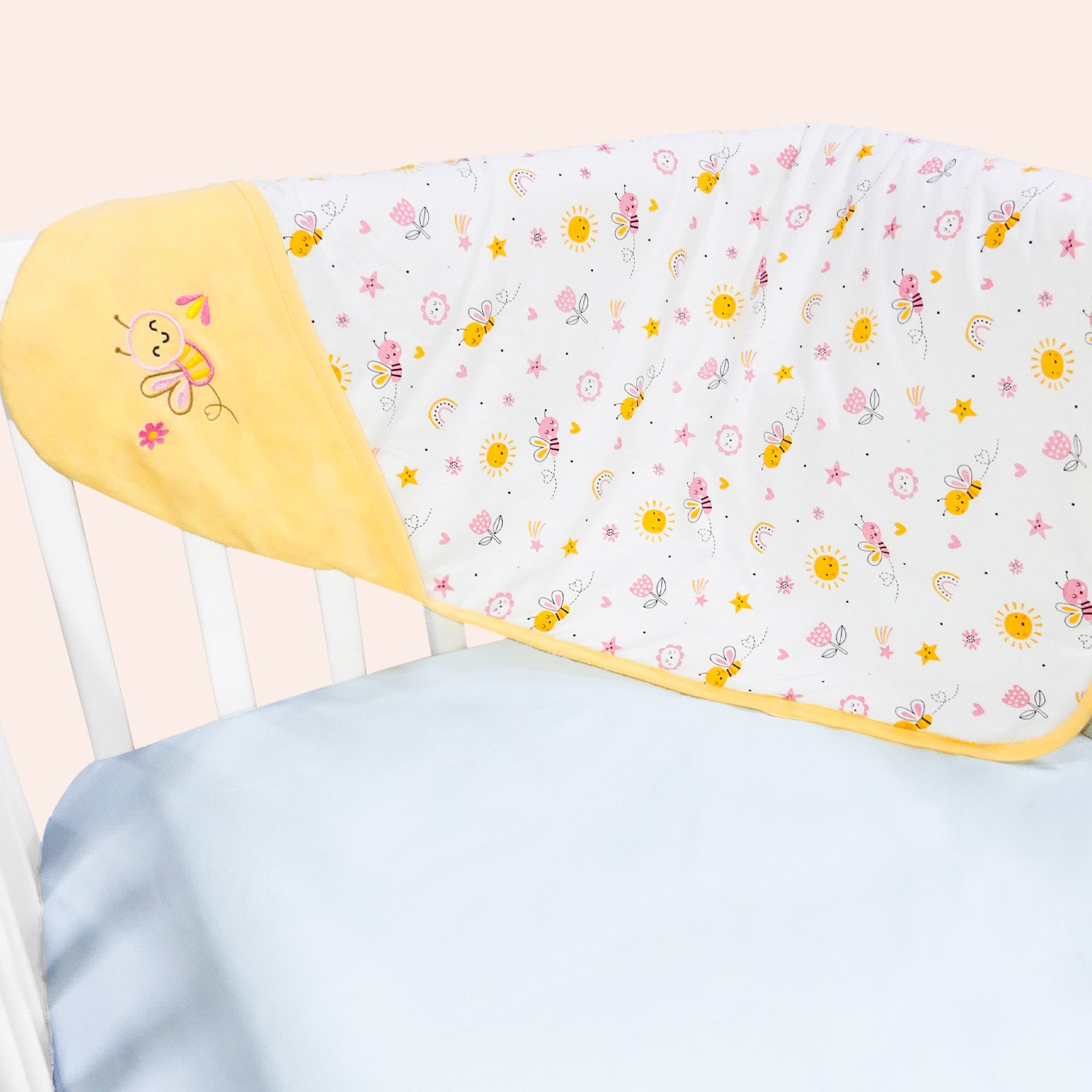Colcha para Bebés con Capucha 68 X 80 cm