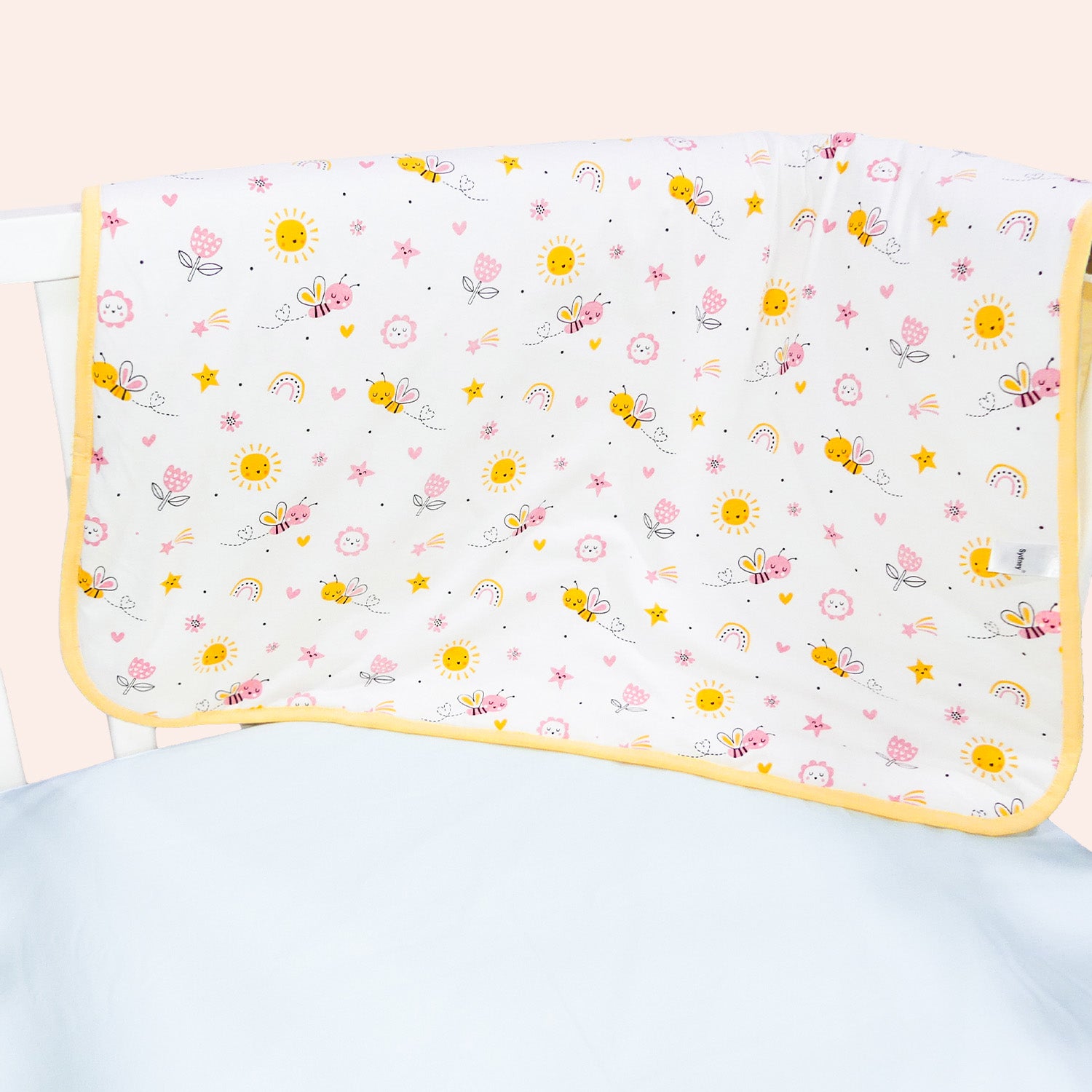 Colcha para Bebés con Capucha 68 X 80 cm