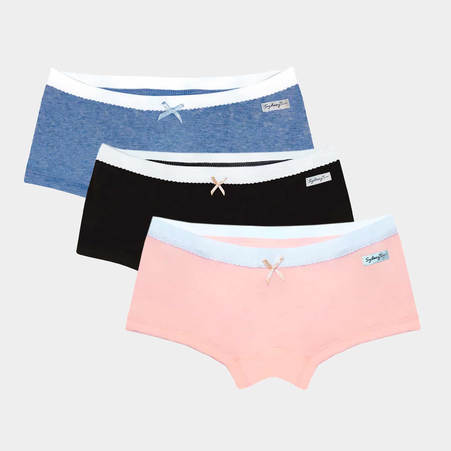 Boxer para Niñas Licrado - Pack x3
