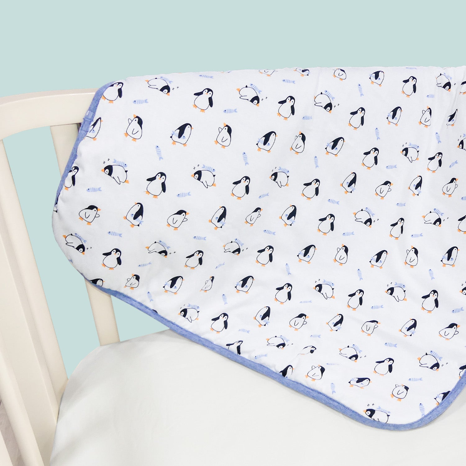 Colcha para Bebés con Capucha 68 X 80 cm