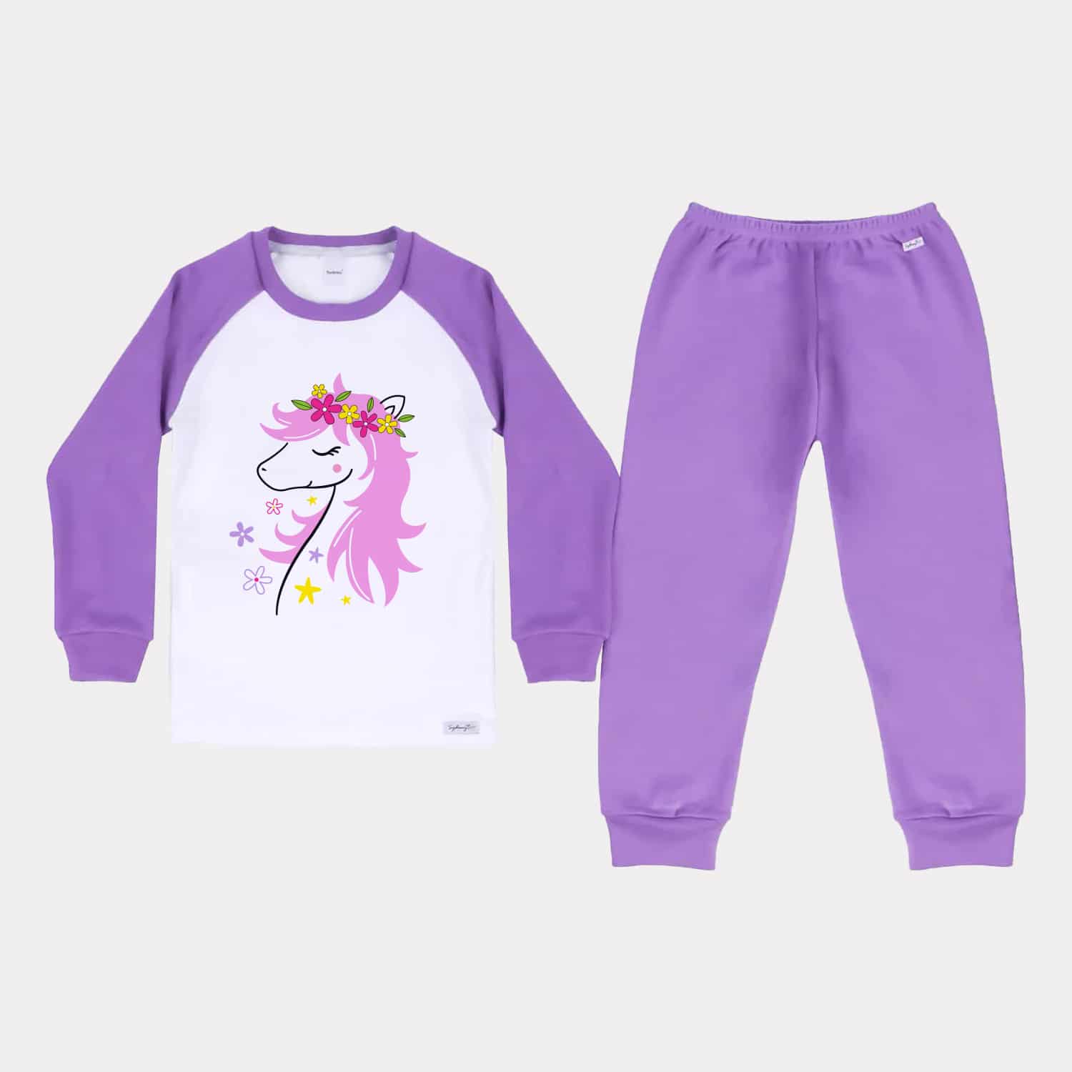 Conjunto Manga Larga de Invierno para Niñas