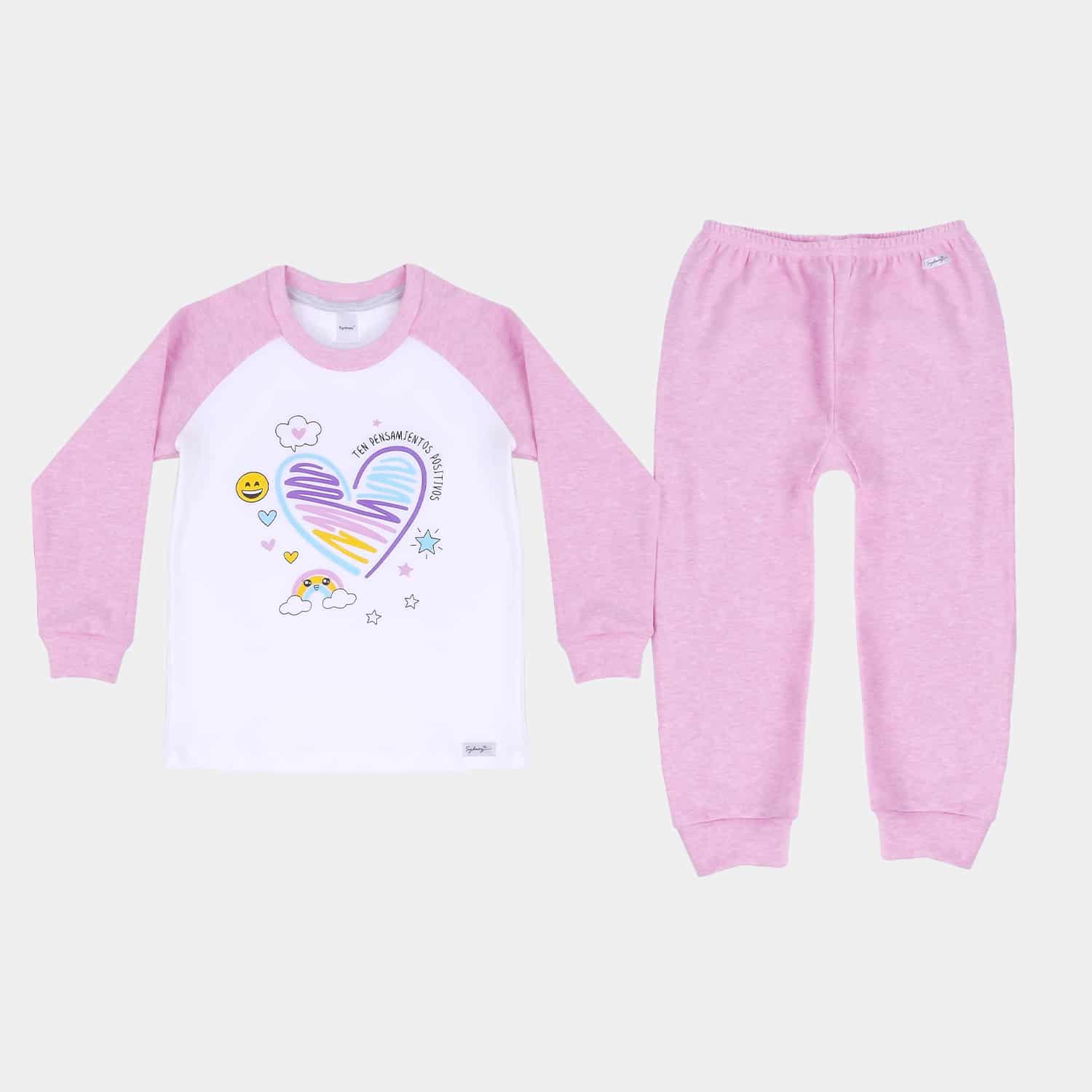 Conjunto Manga Larga de Invierno para Niñas
