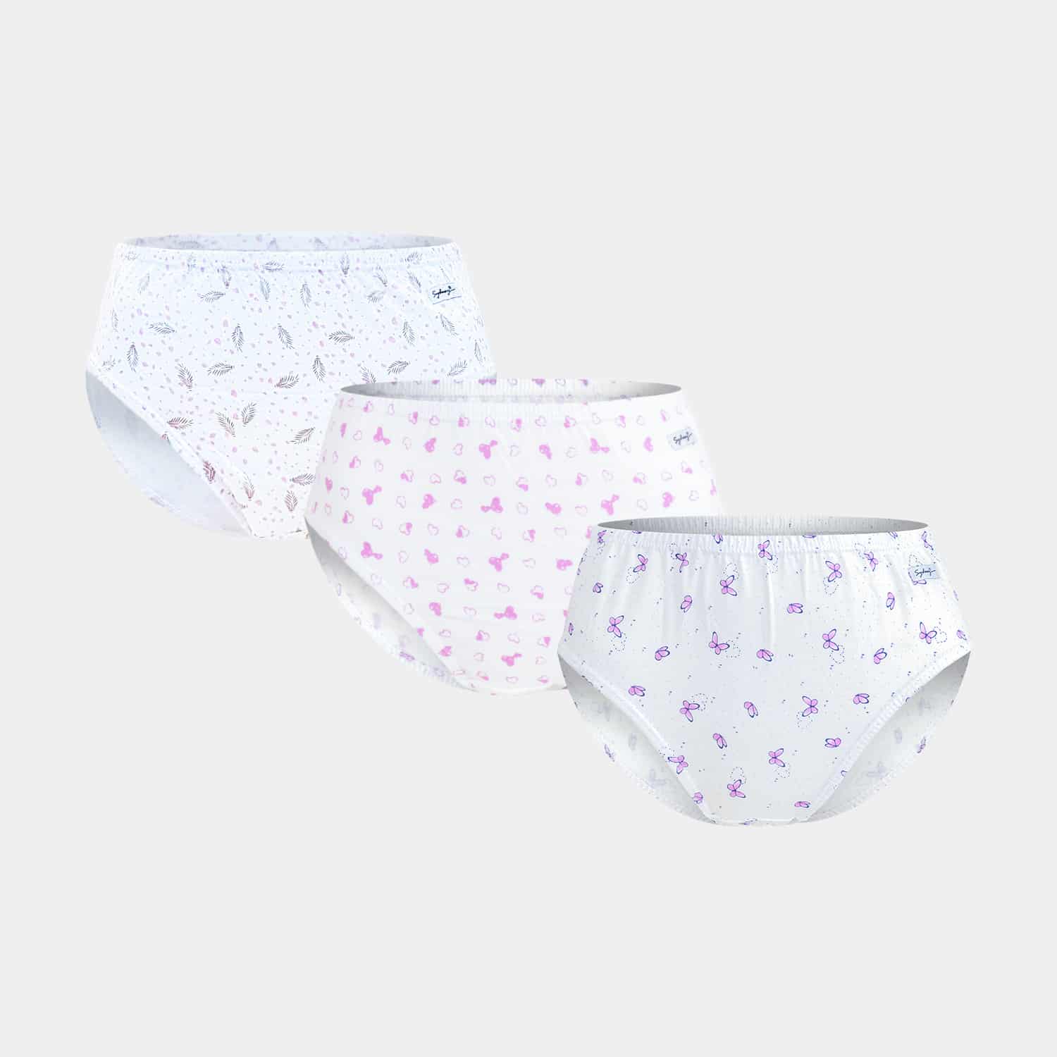 Trusa Clásica Estampada – Pack x3