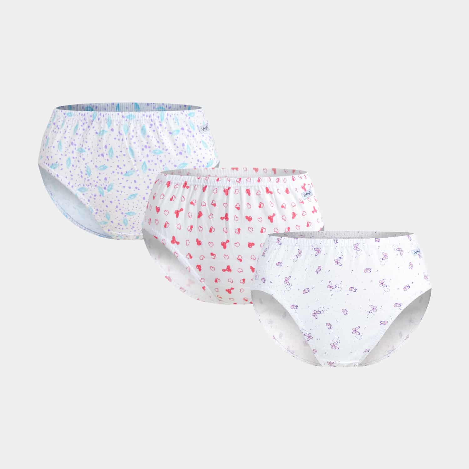 Trusa Clásica Estampada – Pack x3