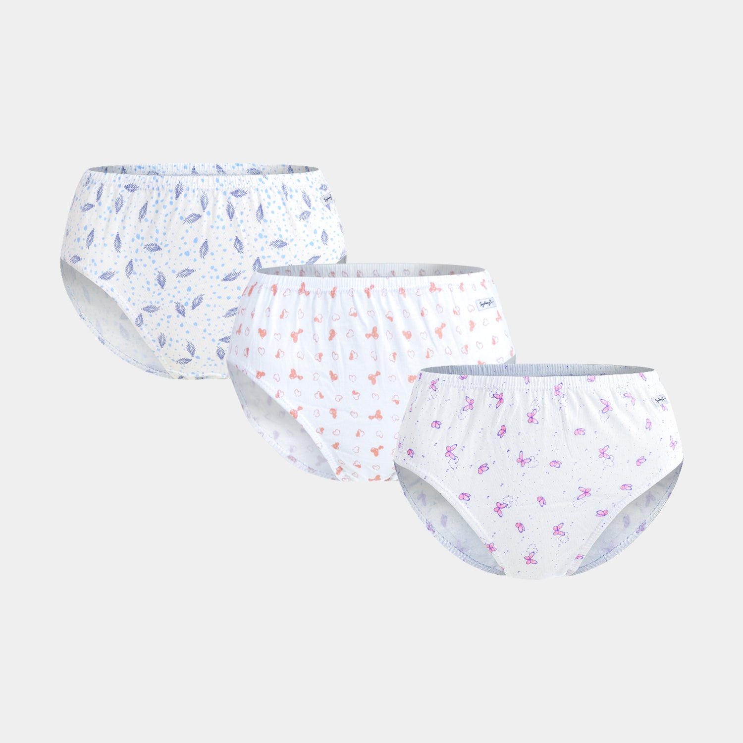 Trusa Clásica Estampada para Dama – Pack x3