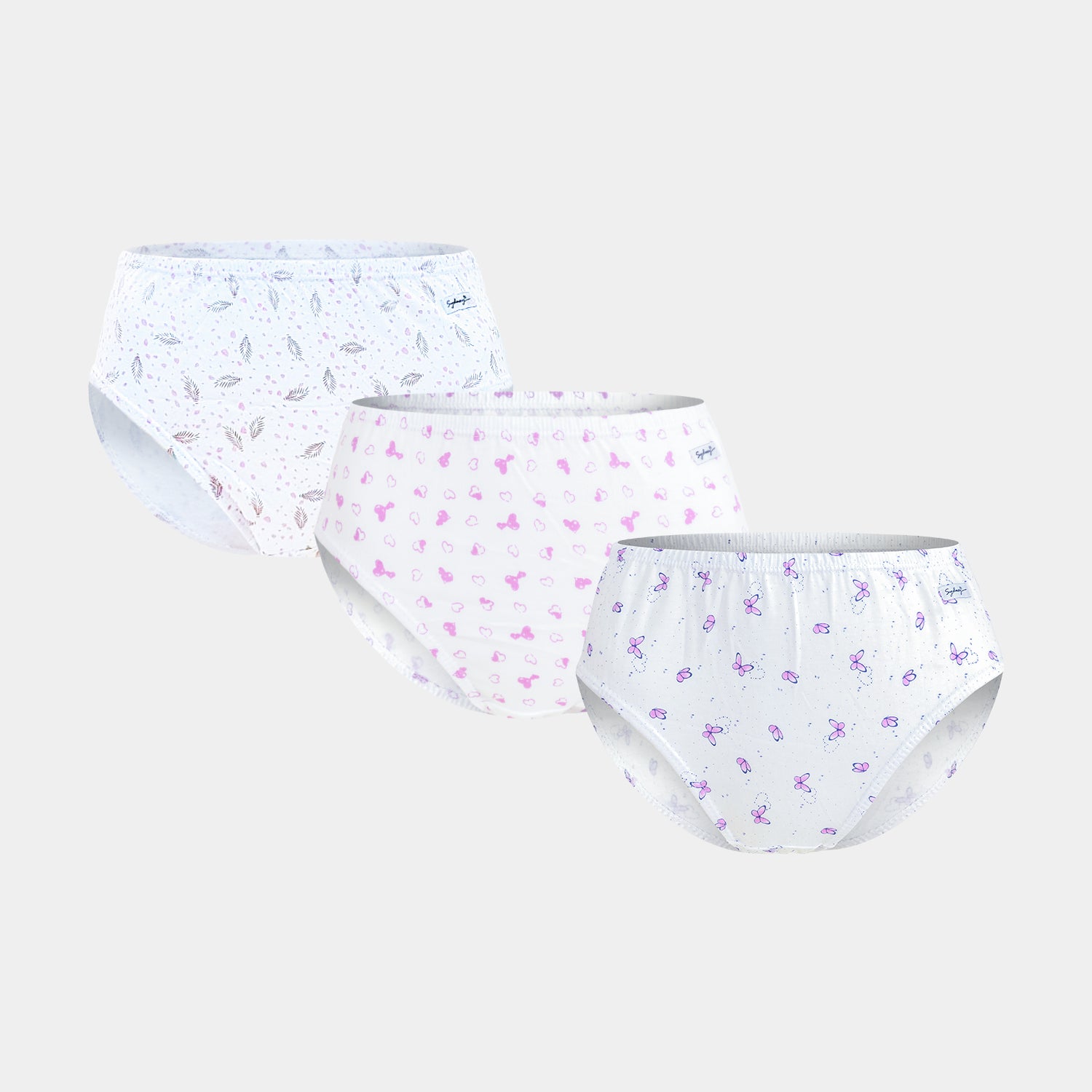 Trusa Clásica Estampada para Dama – Pack x3