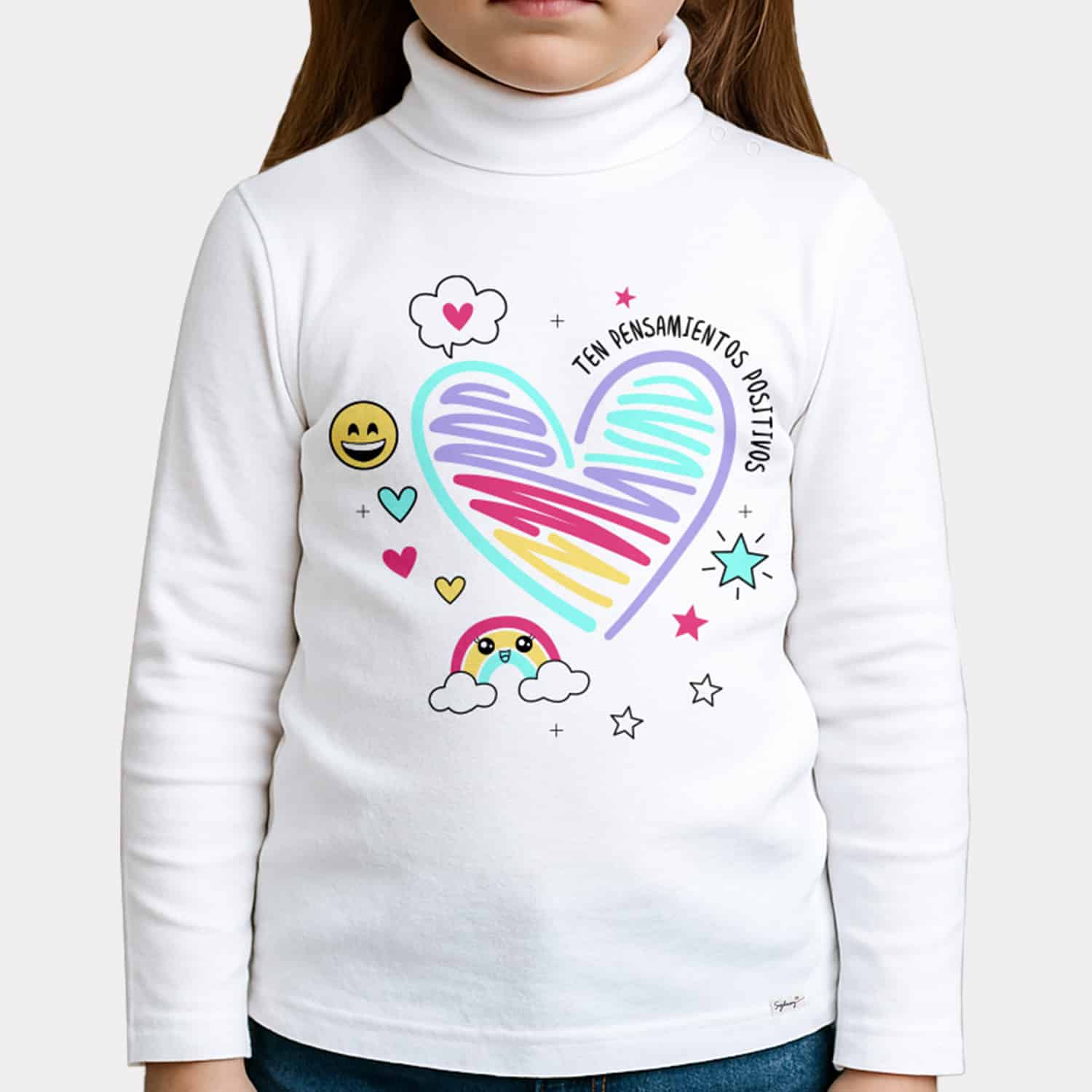 Cafarena Manga Larga Estampado Unisex T-6
