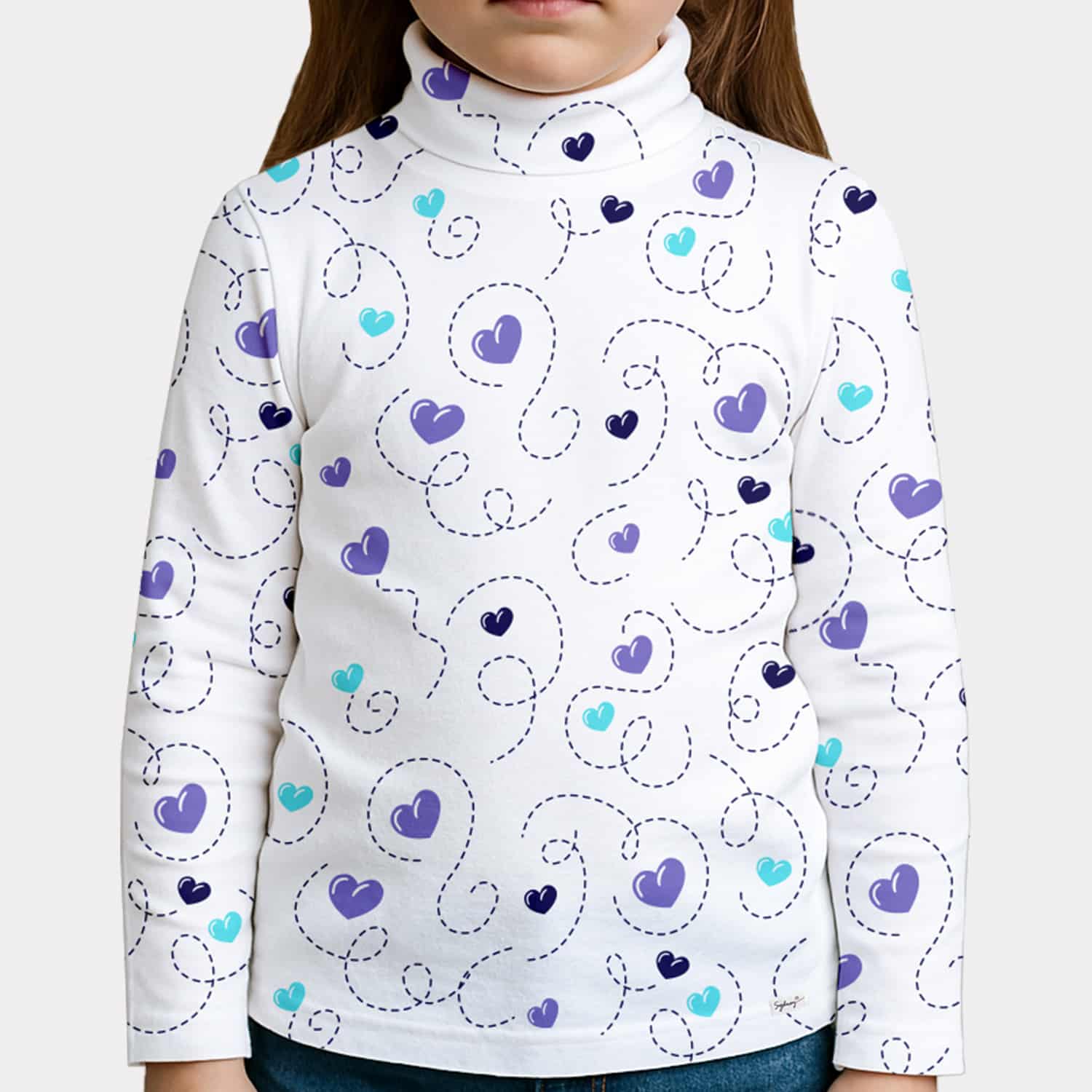 Cafarena Manga Larga Estampado Unisex T-6
