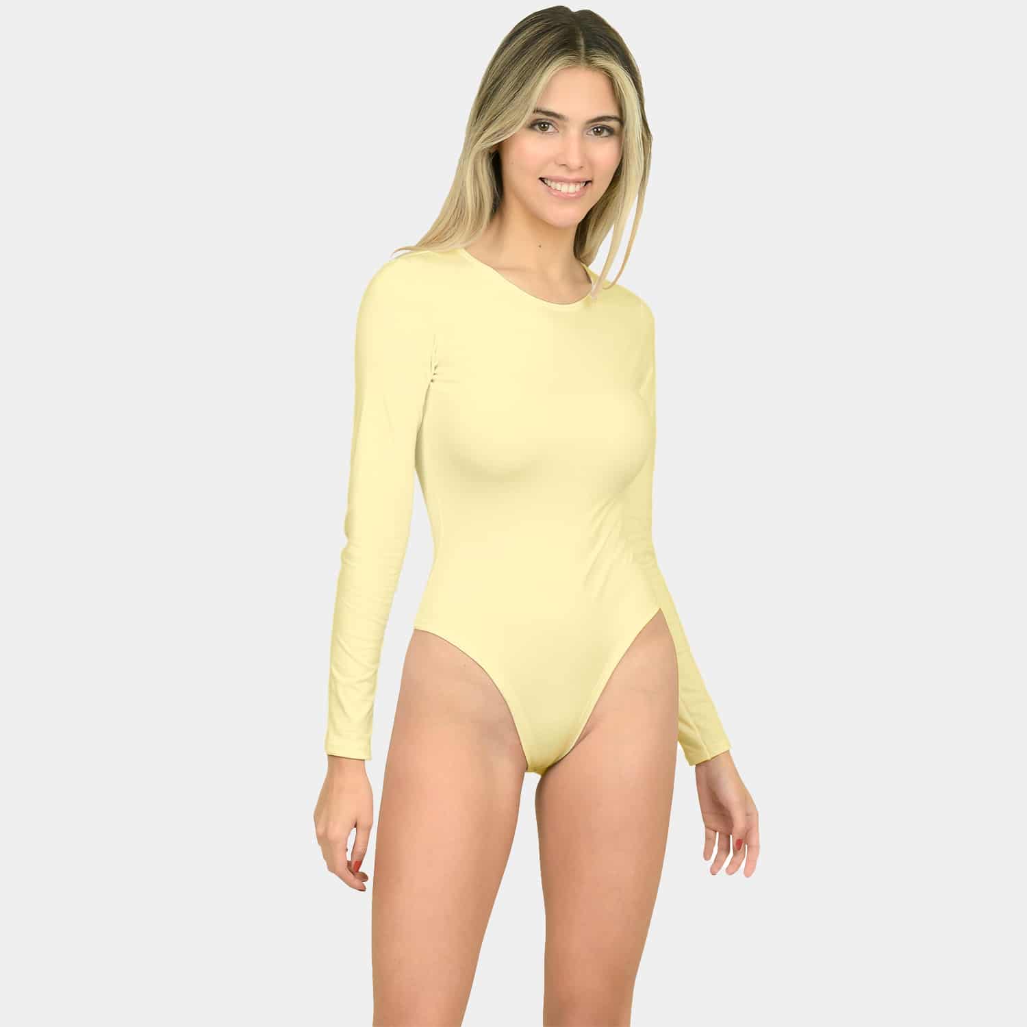 Body Manga Larga para Dama