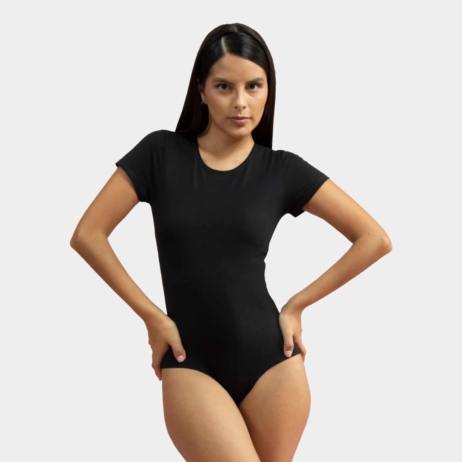Body Manga Corta para Dama