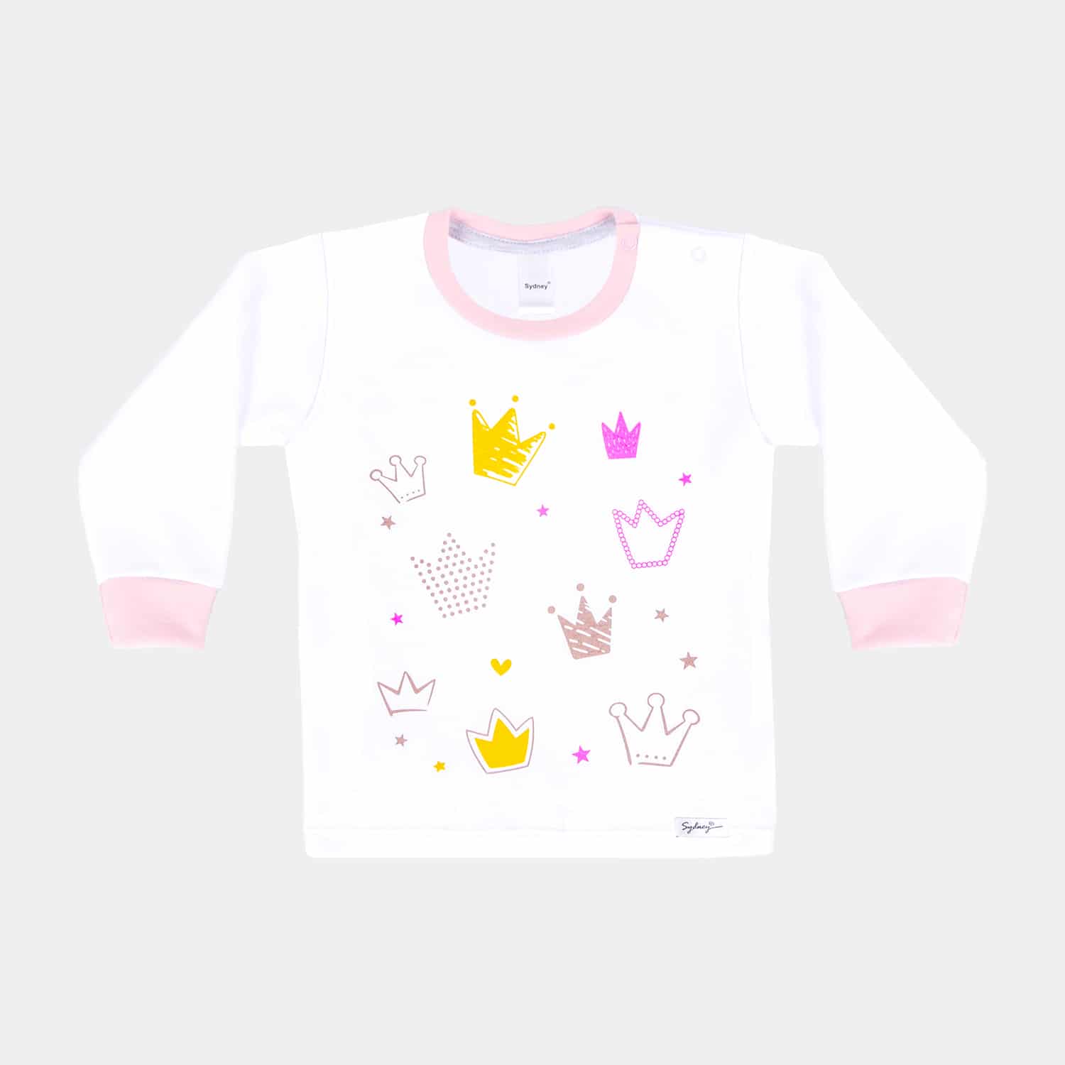 Polo Manga Larga C/Diseño para de Invierno 3-6 Meses