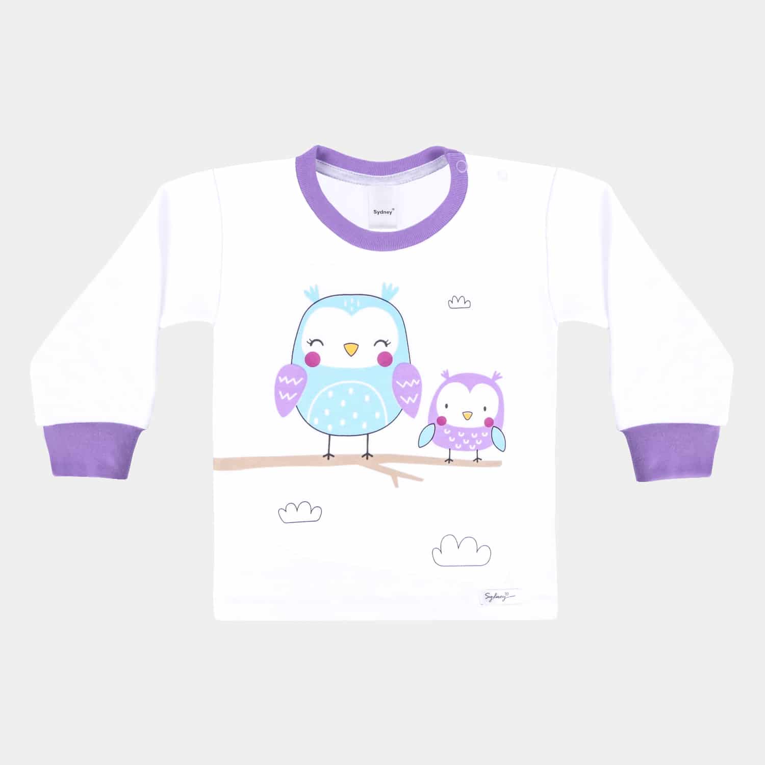 Polo Manga Larga C/Diseño para de Invierno 6-12 Meses