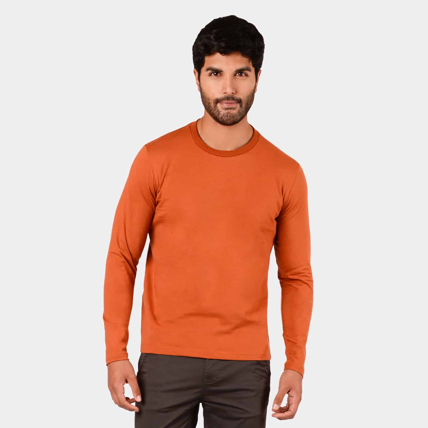 Polo Manga Larga Jeans para Hombre