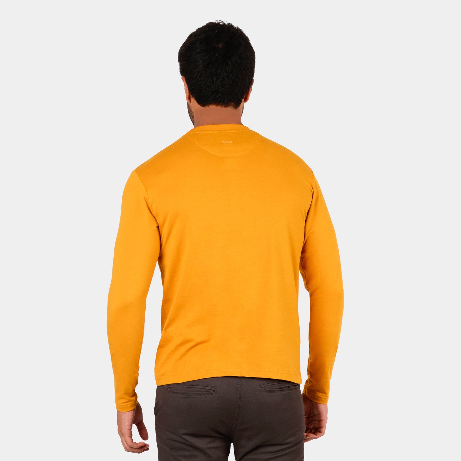 Polo Manga Larga Jeans para Hombre