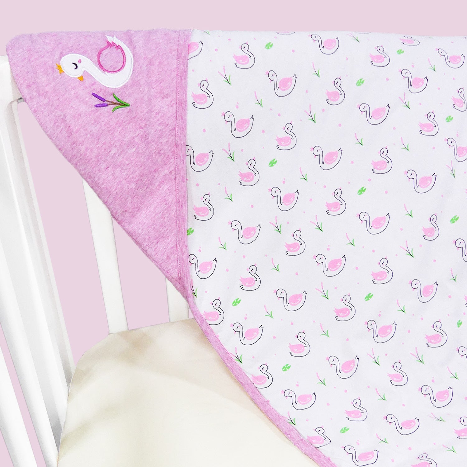 Colcha para Bebés con Capucha 68 X 80 cm