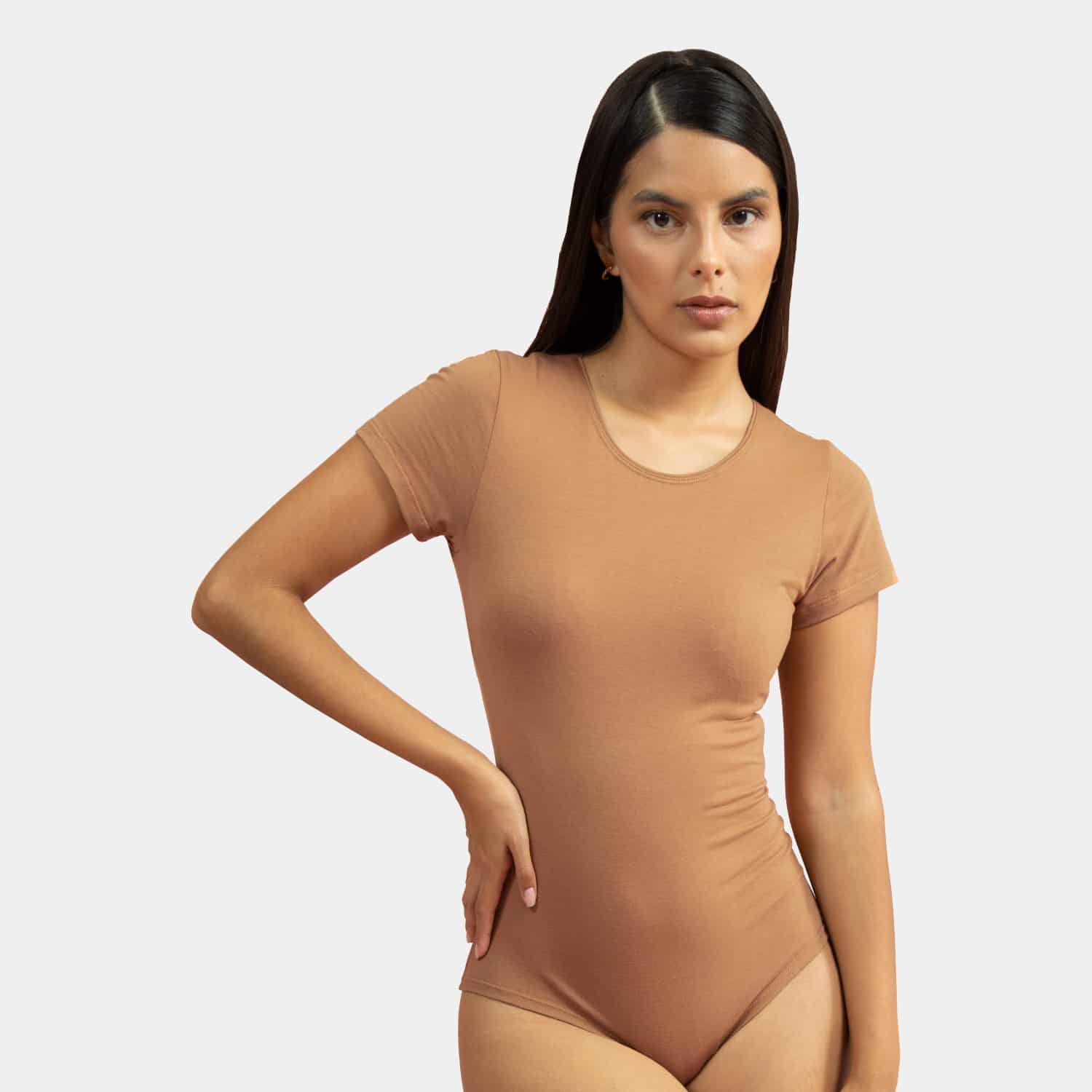 Body Manga Corta para Dama
