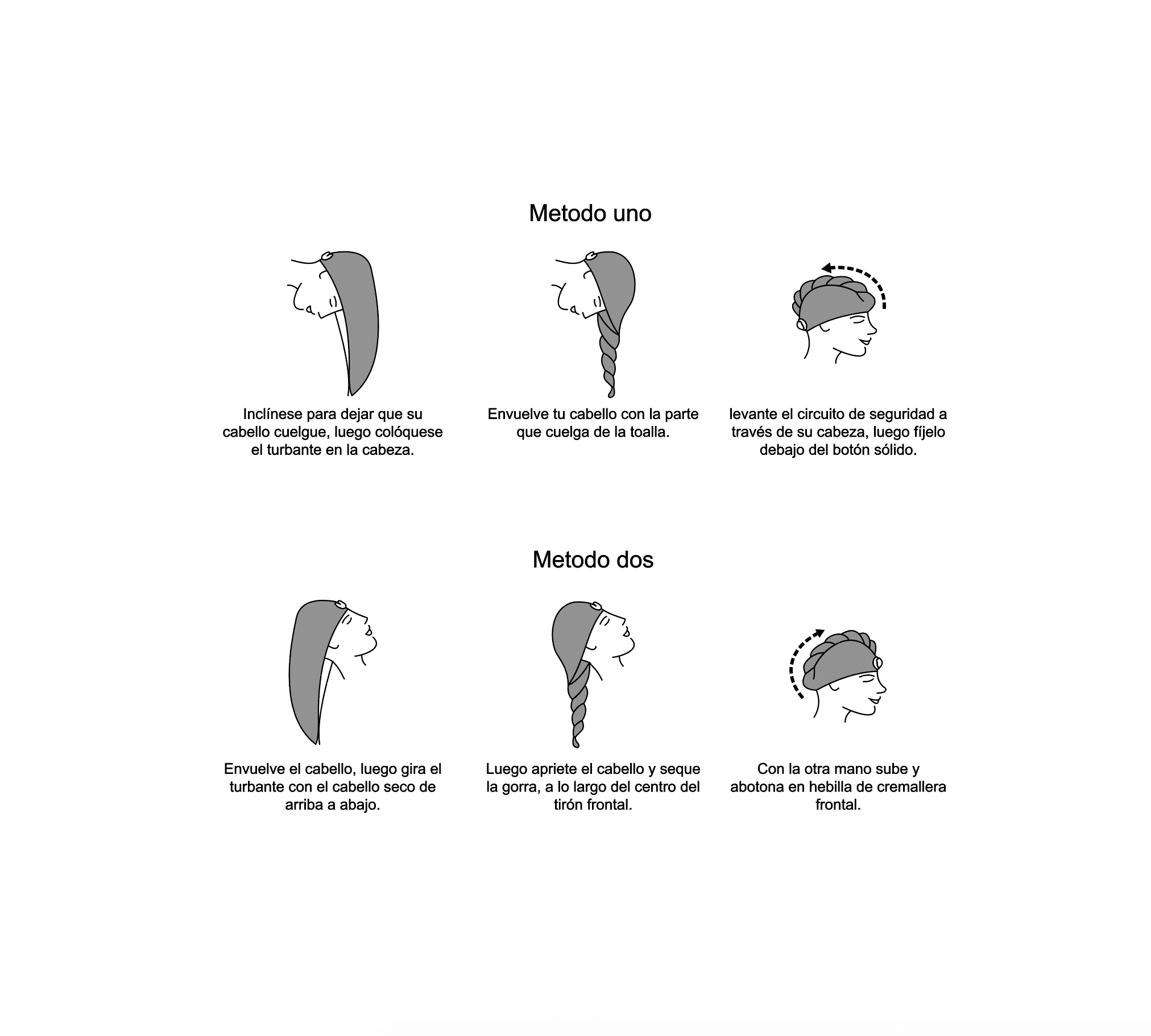 Turbante de Felpa