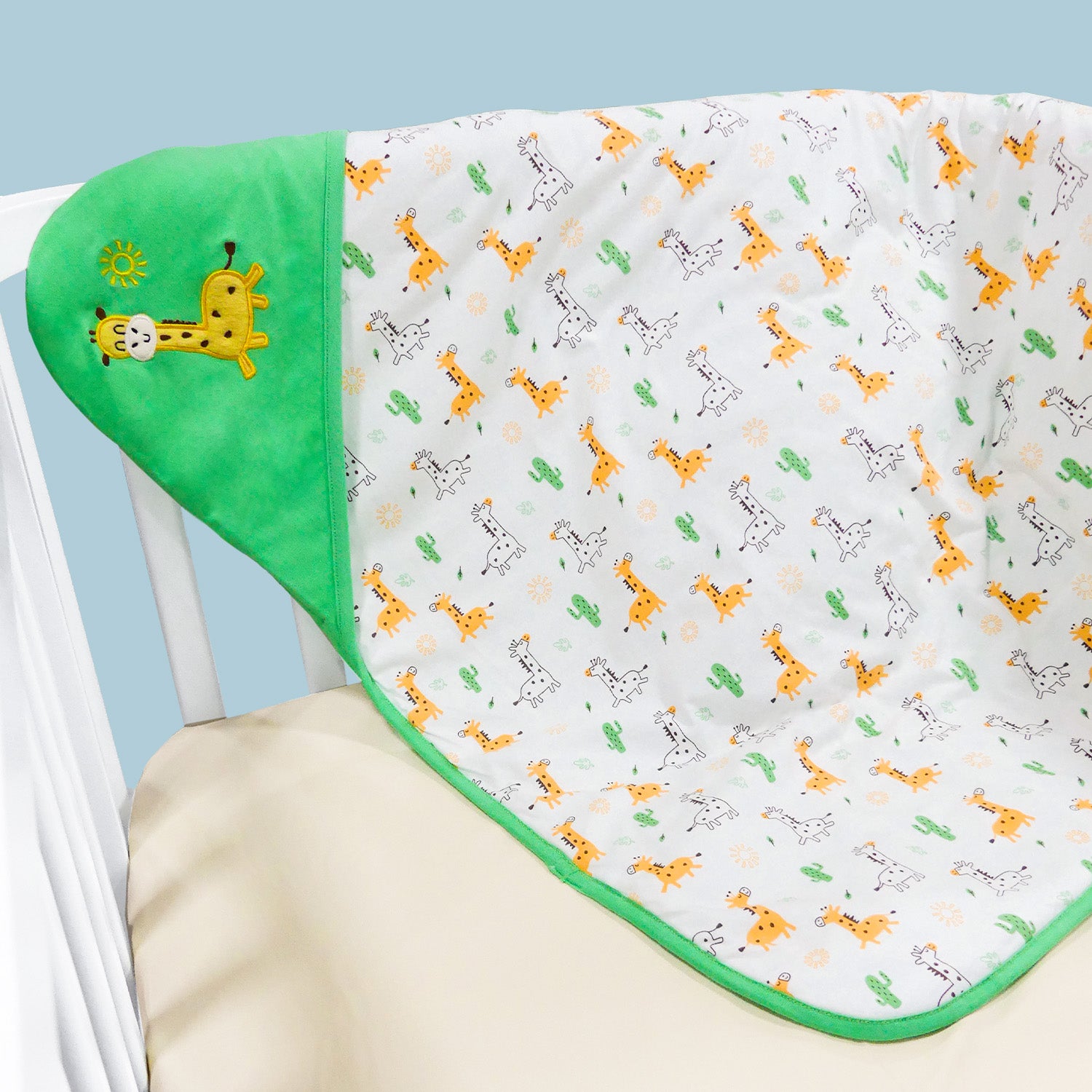 Colcha para Bebés con Capucha 68 X 80 cm