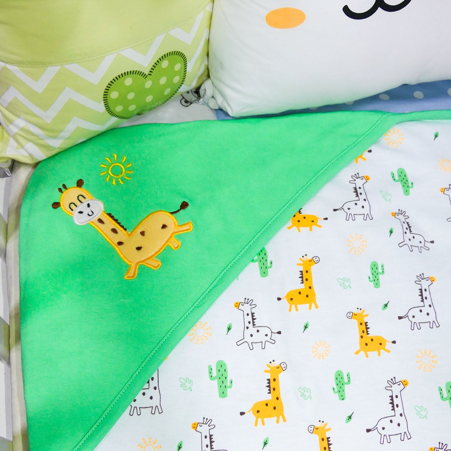 Colcha para Bebés con Capucha 68 X 80 cm