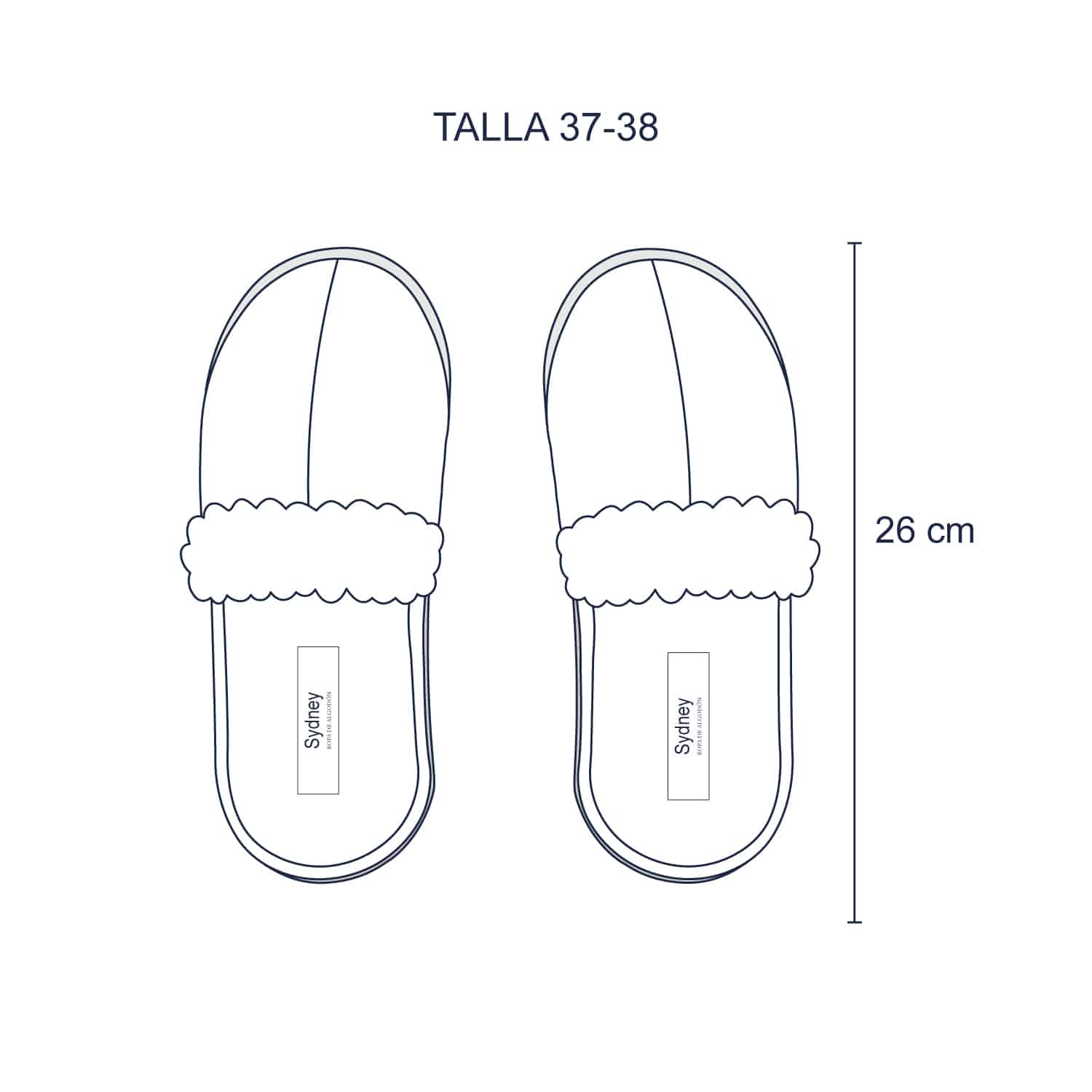 Pantuflas de Espuma Viscoelástica