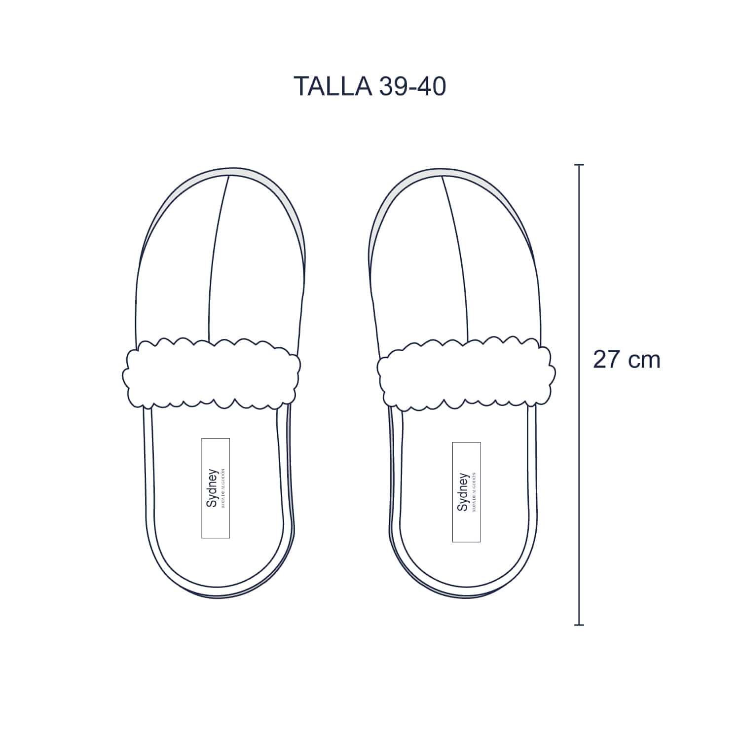 Pantuflas de Espuma Viscoelástica
